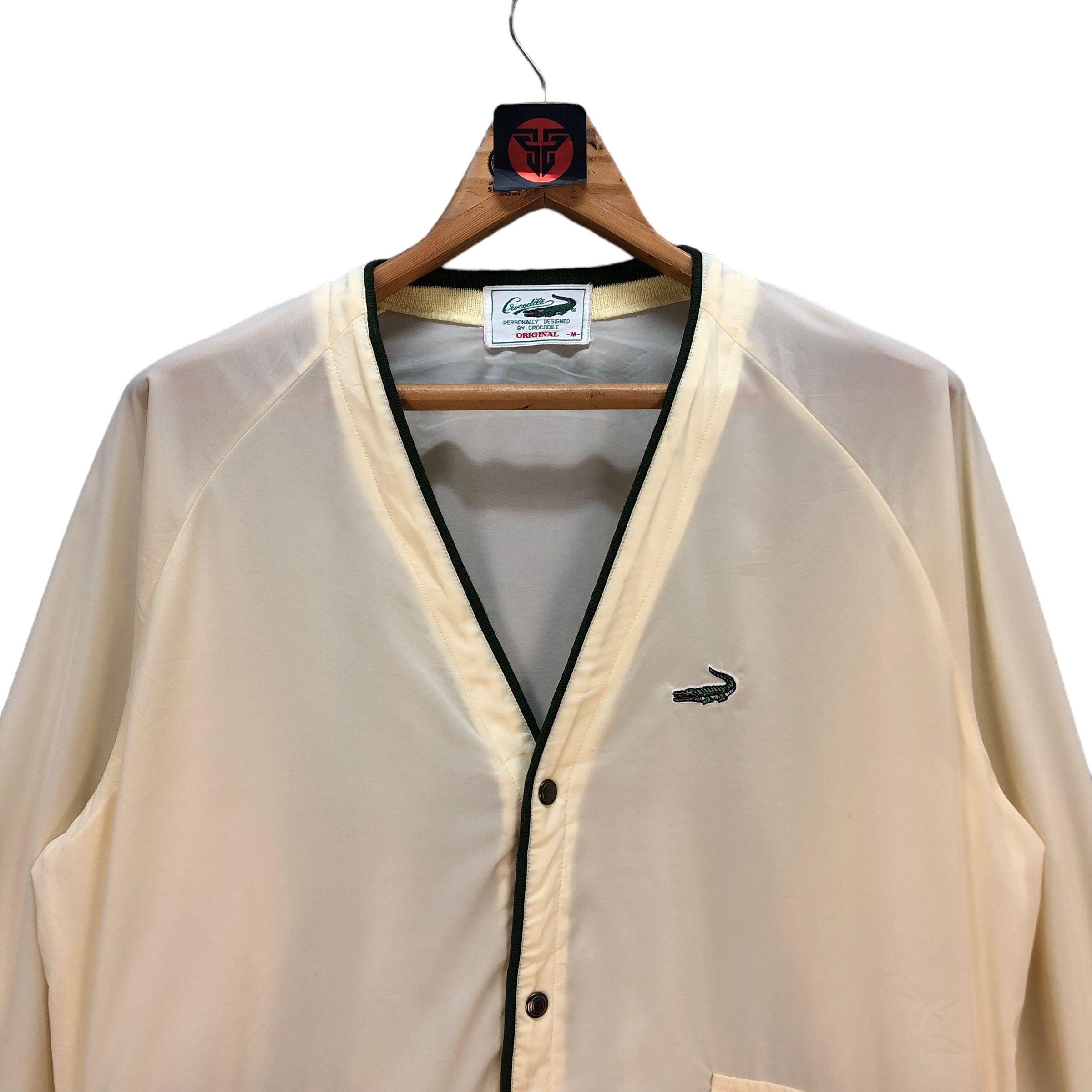Japanese Brand CROCODILE CARDIGAN #7126-111 Size US M / EU 48-50 / 2 - 2 Thumbnail