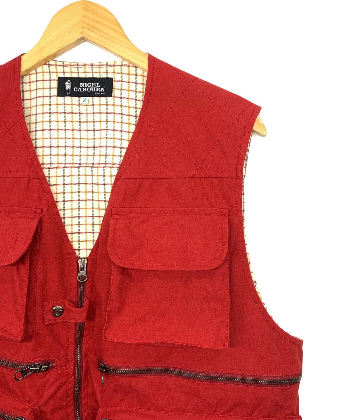 Nigel Cabourn 🇯🇵 RARE‼️Nigel Cabourn Multi Function Tactical Jacket/Vests Size US M / EU 48-50 / 2 - 2 Thumbnail