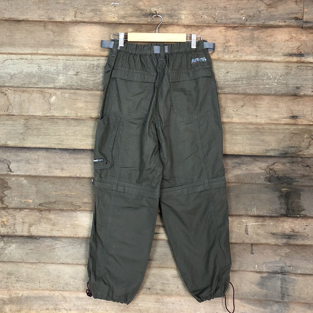 Japanese Brand Pract Green Multipocket Tactical Cargo Pants #2993 Size US 30 / EU 46 - 10 Thumbnail