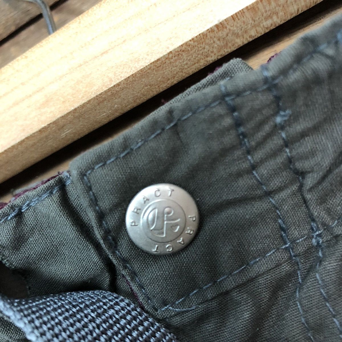 Japanese Brand Pract Green Multipocket Tactical Cargo Pants #2993 Size US 30 / EU 46 - 8 Thumbnail