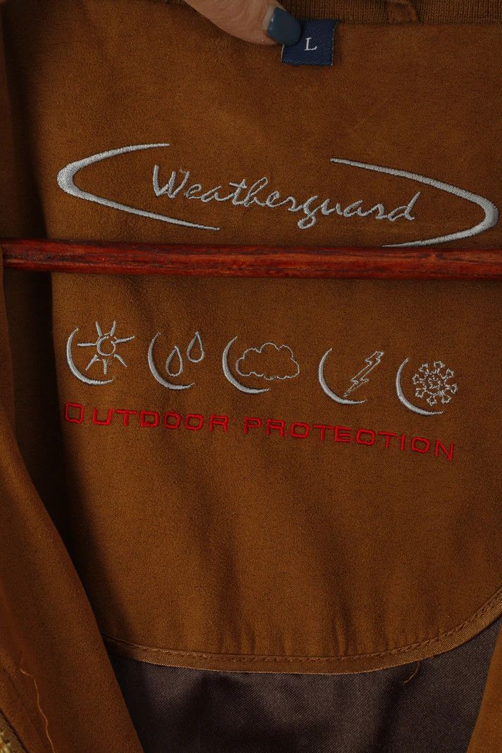Vintage Weatherguard Men L Bomber Jacket Camel Retro Soft 2516 Size US L / EU 52-54 / 3 - 4 Thumbnail