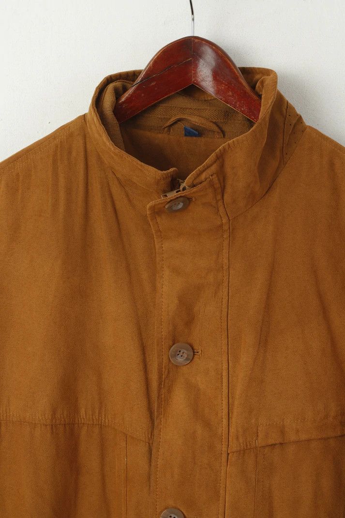 Vintage Weatherguard Men L Bomber Jacket Camel Retro Soft 2516 Size US L / EU 52-54 / 3 - 2 Thumbnail