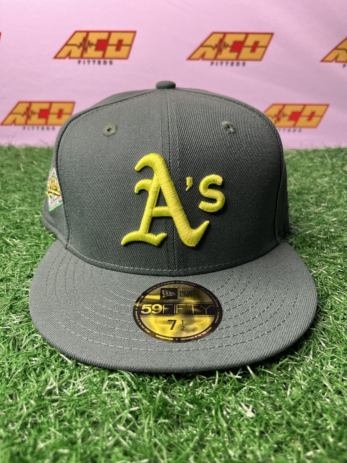 MLB × New Era Athletics 7 1/2 Hatclub crocodile collection fitted hat Size ONE SIZE - 3 Thumbnail