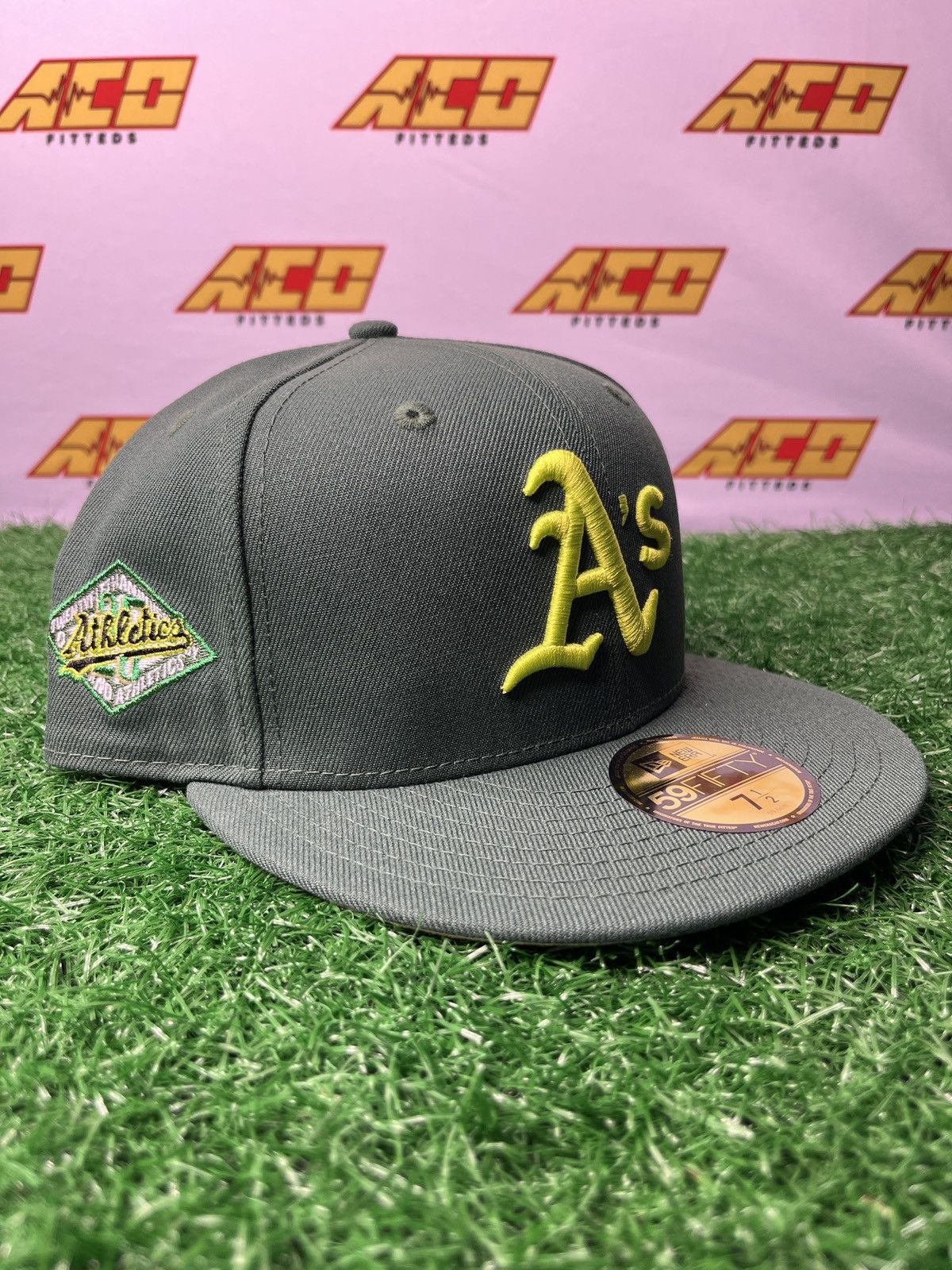 MLB × New Era Athletics 7 1/2 Hatclub crocodile collection fitted hat Size ONE SIZE - 1 Thumbnail