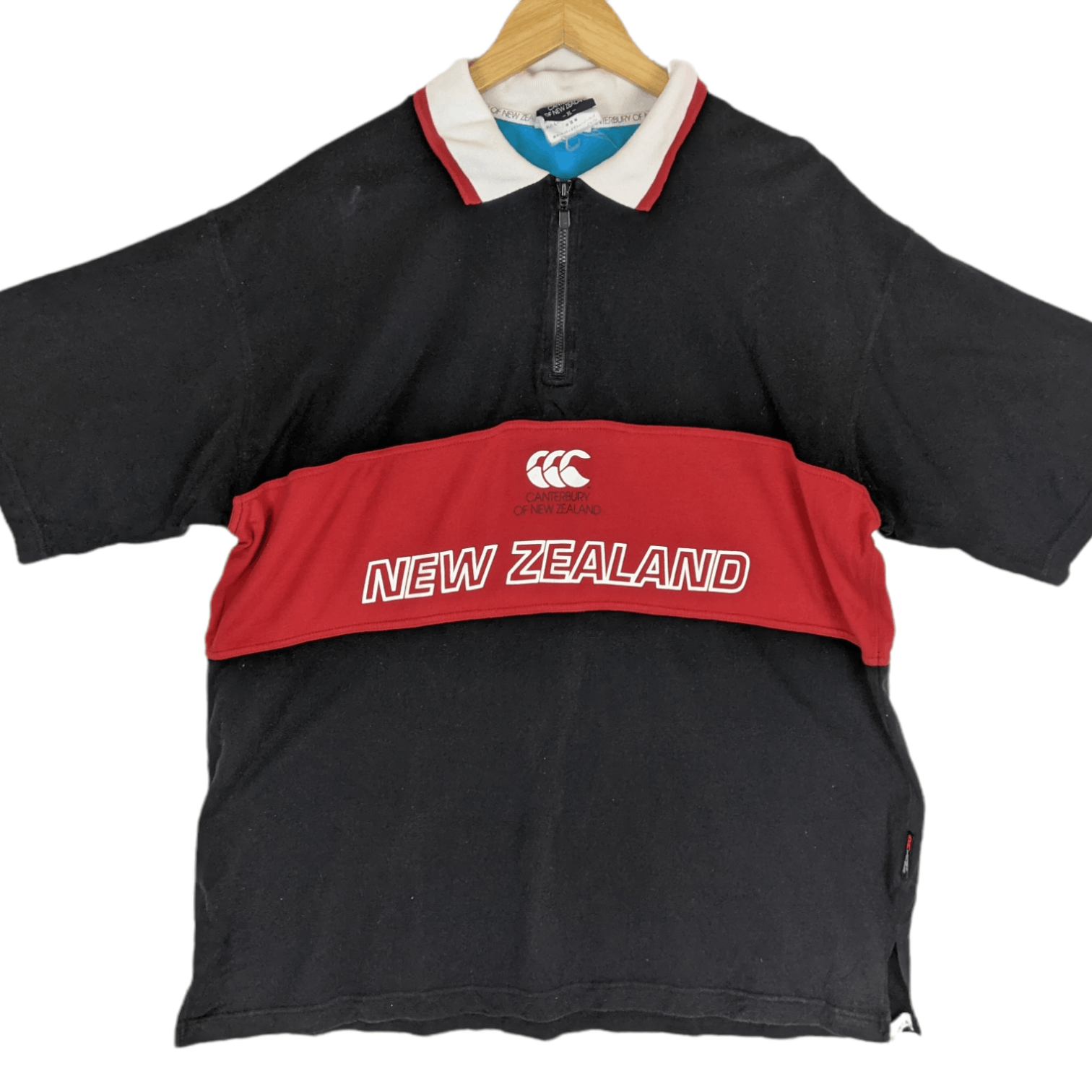 Canterbury of New Zealand Vintage CANTERBURY OF NEW ZELAND Polo Shirt Size US XL / EU 56 / 4 - 2 Thumbnail