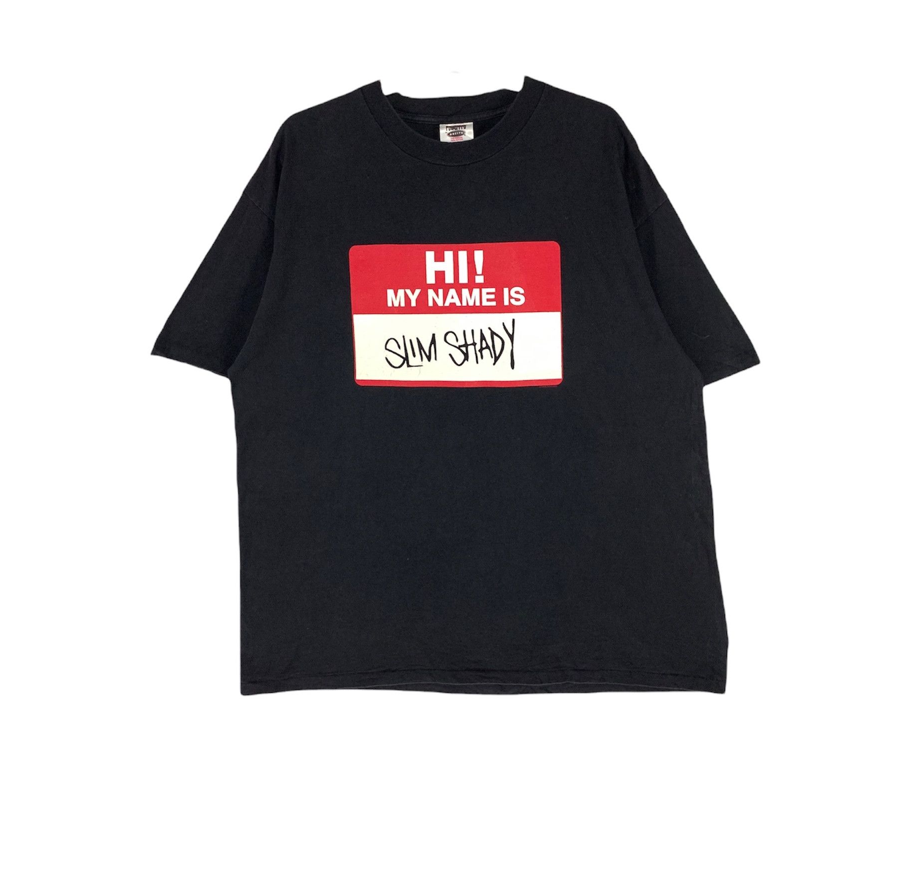 Rap Tees × Vintage Eminem hi my name is slim shady hip hop promo vtg 90s tee Size US XL / EU 56 / 4 - 1 Thumbnail