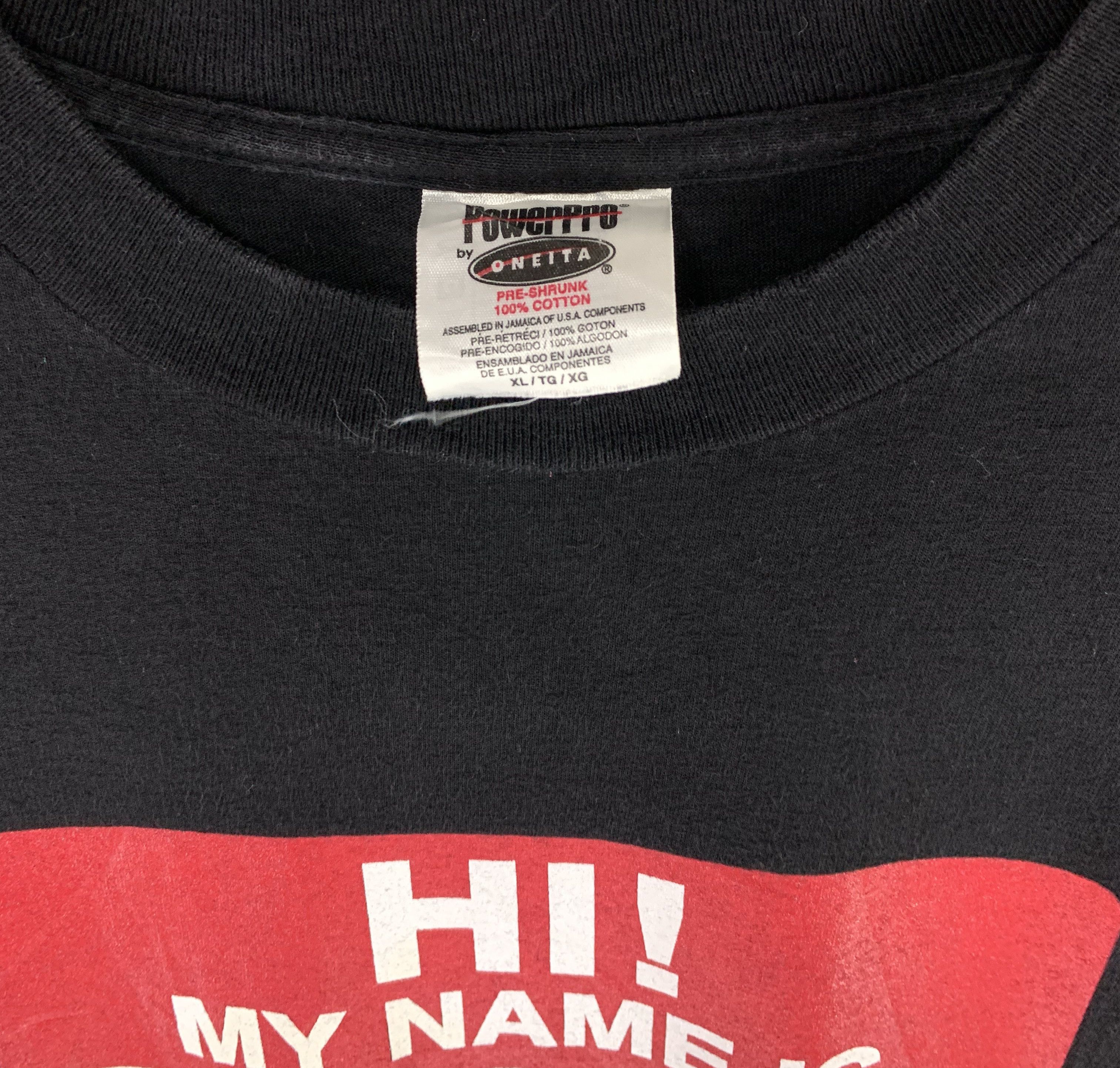 Rap Tees × Vintage Eminem hi my name is slim shady hip hop promo vtg 90s tee Size US XL / EU 56 / 4 - 9 Thumbnail