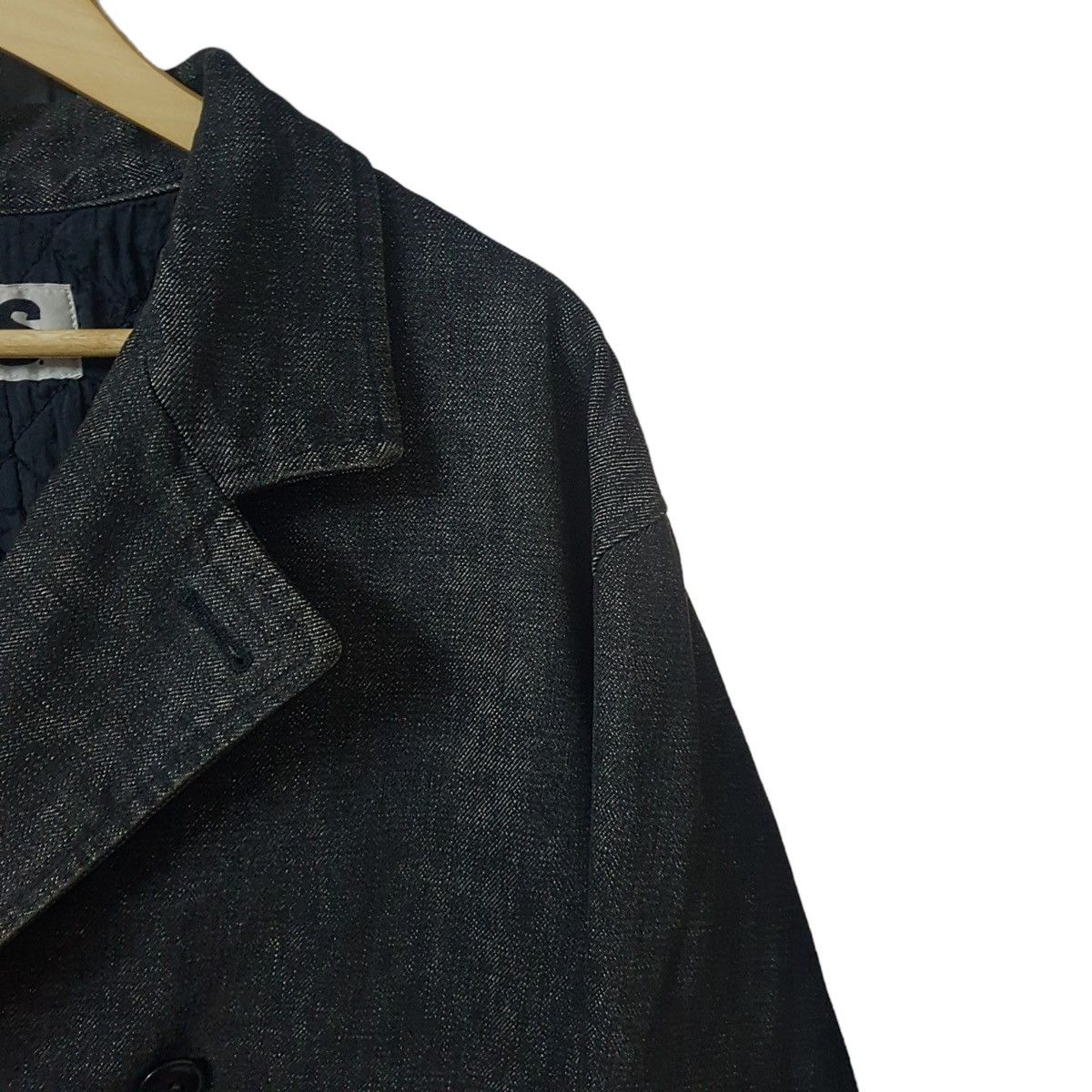 Issey Miyake Vintage I.S. Issey Sport Double Breasted Denim Blazer Jacket Size US L / EU 52-54 / 3 - 6 Thumbnail