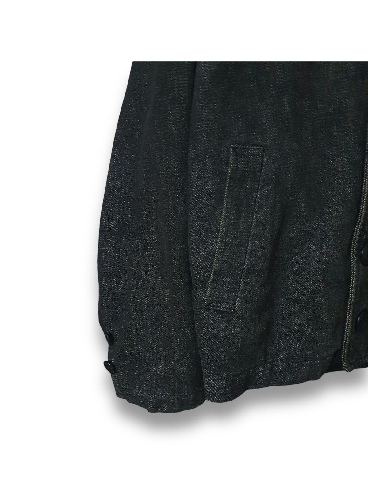 Issey Miyake Vintage I.S. Issey Sport Double Breasted Denim Blazer Jacket Size US L / EU 52-54 / 3 - 8 Thumbnail