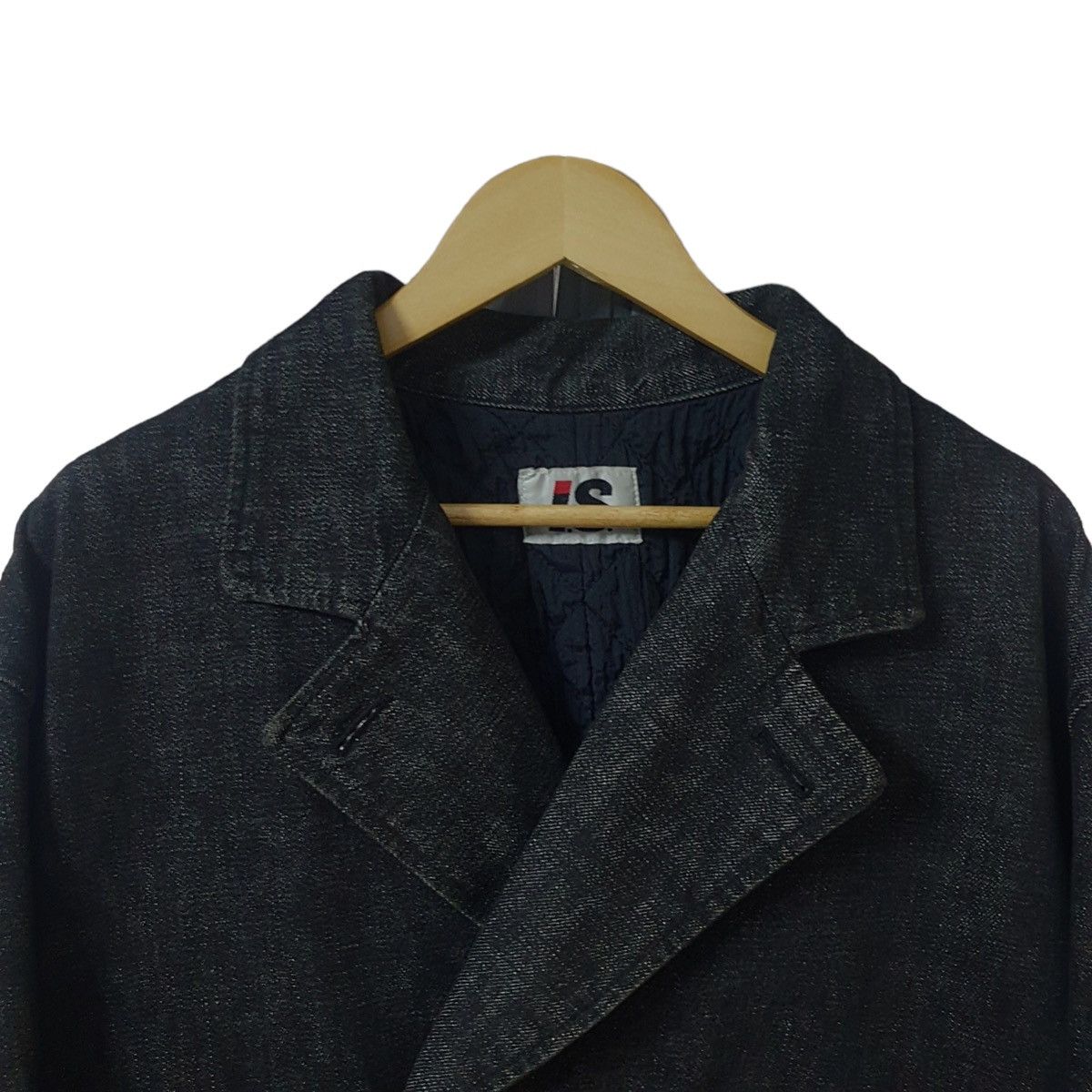 Issey Miyake Vintage I.S. Issey Sport Double Breasted Denim Blazer Jacket Size US L / EU 52-54 / 3 - 4 Thumbnail