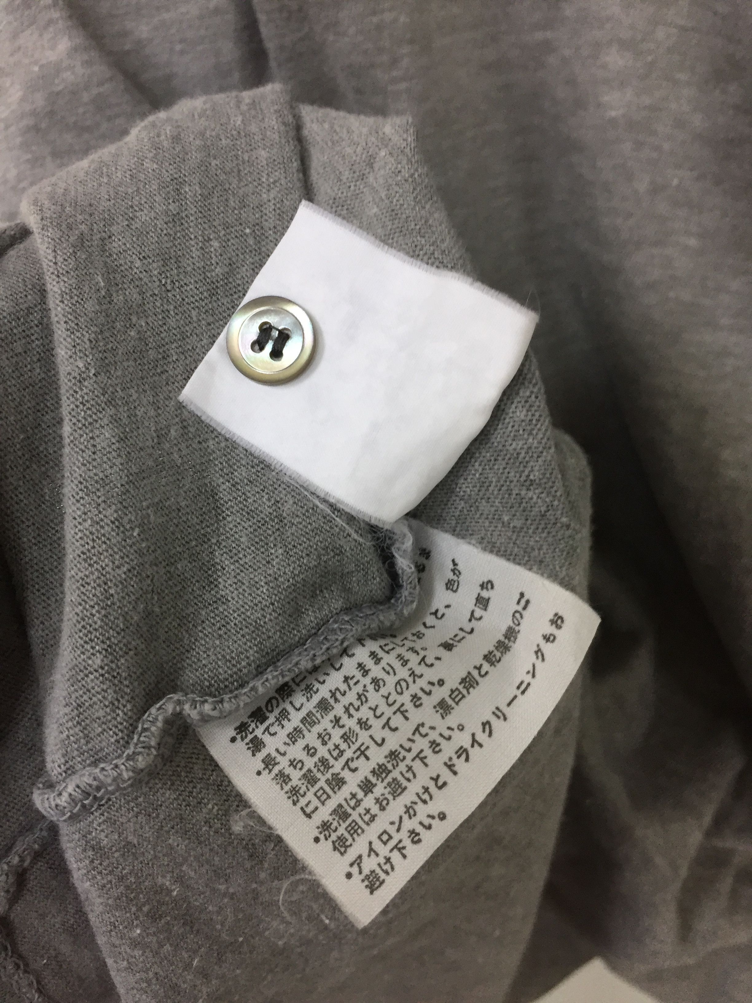 Comme des Garcons Homme SS1984 spell out polo Size US M / EU 48-50 / 2 - 9 Thumbnail