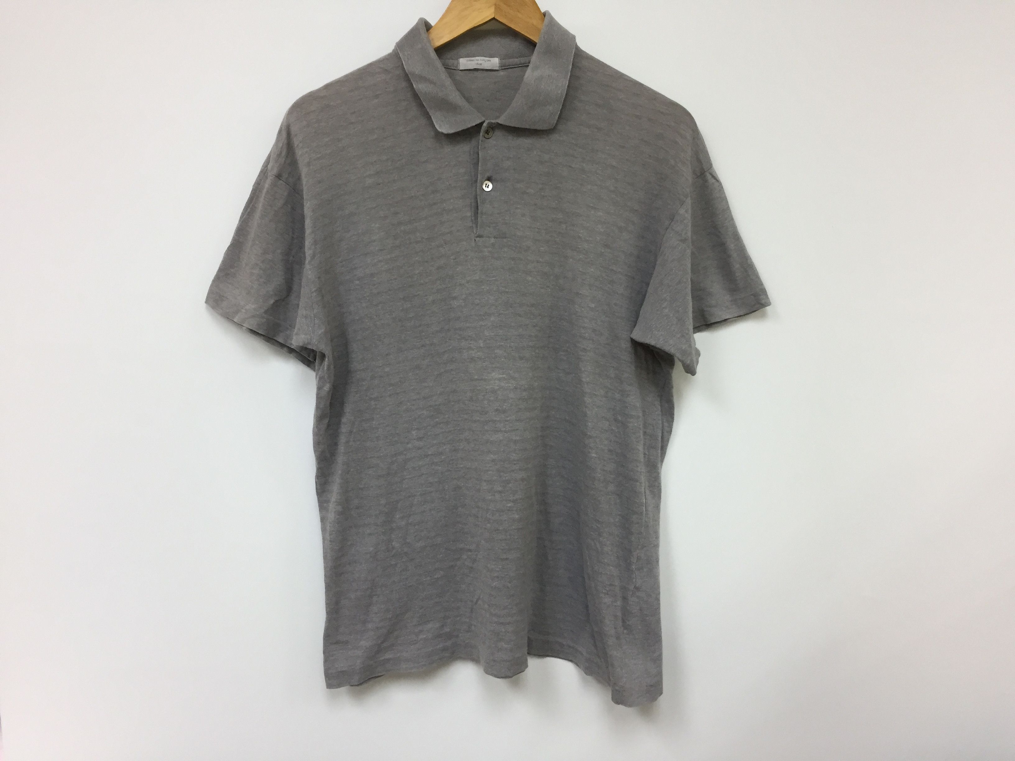 Comme des Garcons Homme SS1984 spell out polo Size US M / EU 48-50 / 2 - 5 Thumbnail