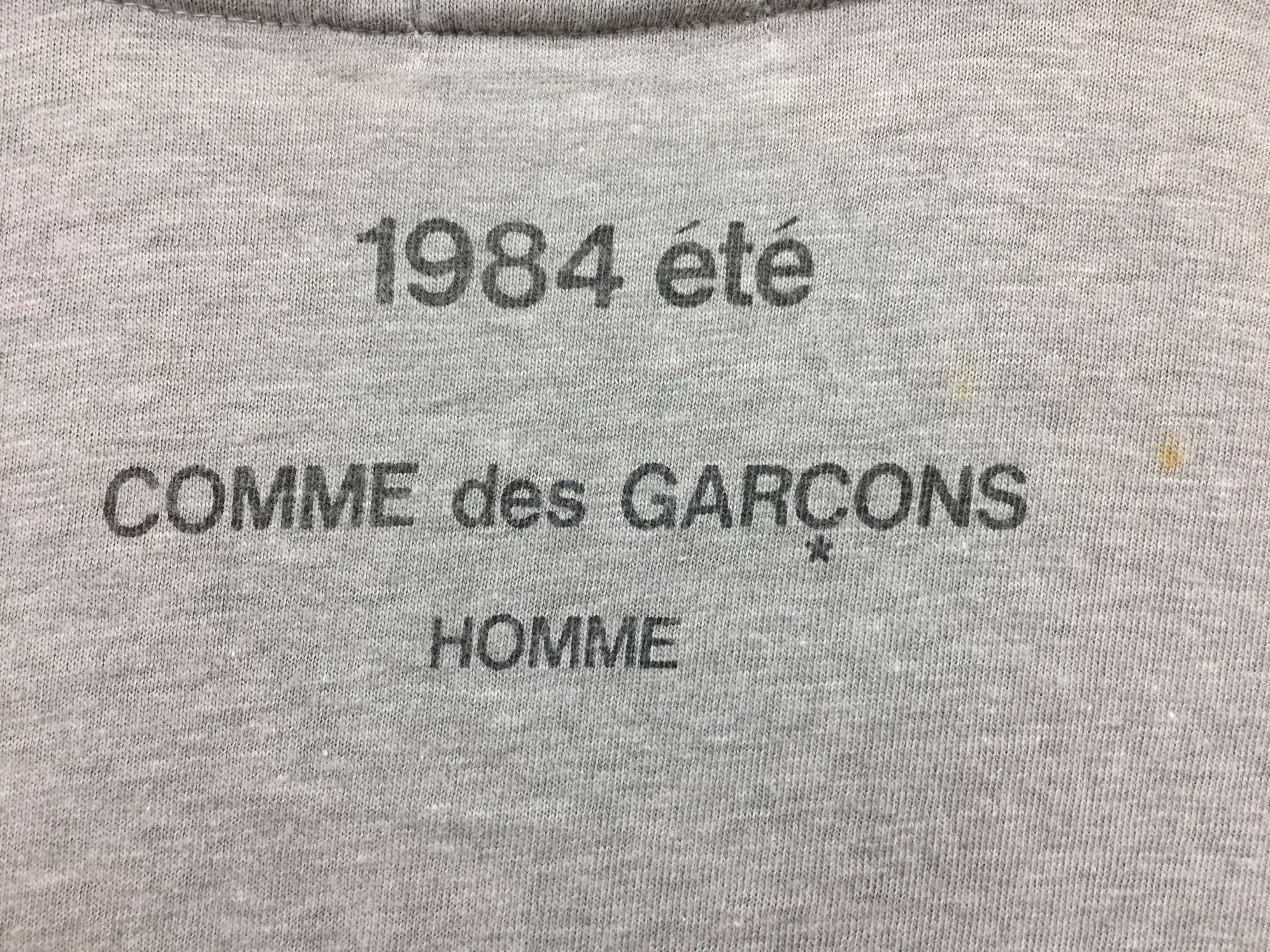Comme des Garcons Homme SS1984 spell out polo Size US M / EU 48-50 / 2 - 1 Thumbnail