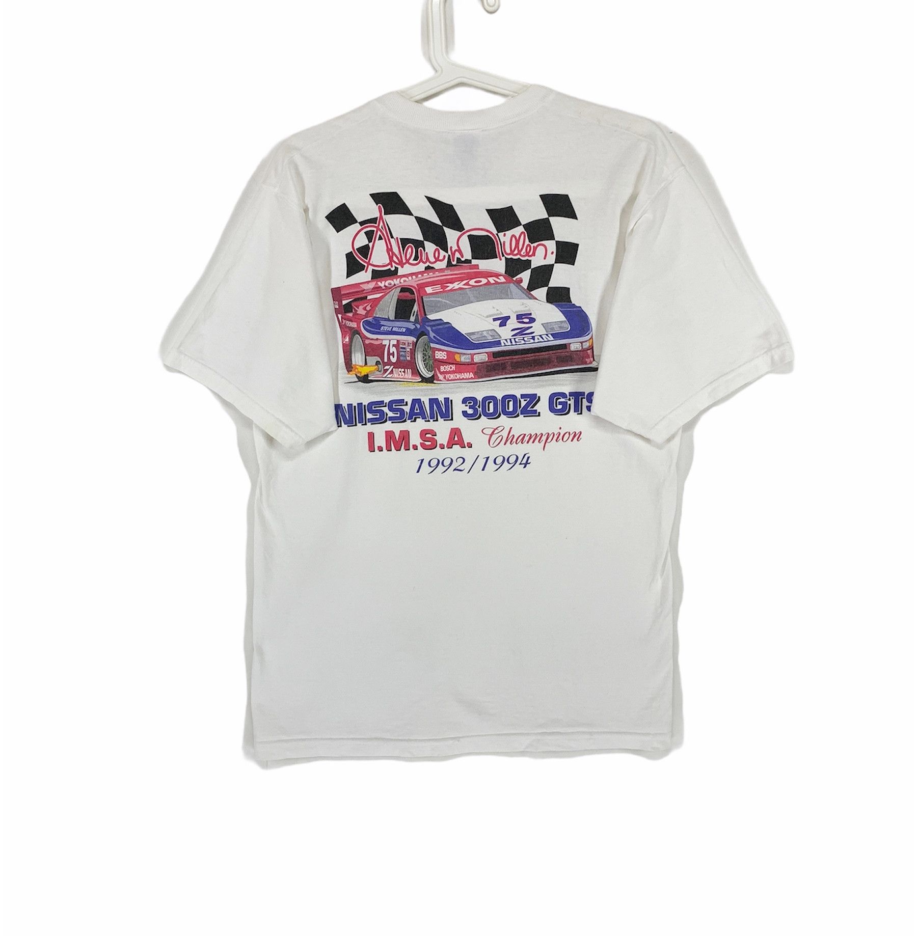 Formula 1 × Vintage Steve millen nissan 300z gts IMSA champion vtg 90s shirt Size US M / EU 48-50 / 2 - 1 Thumbnail