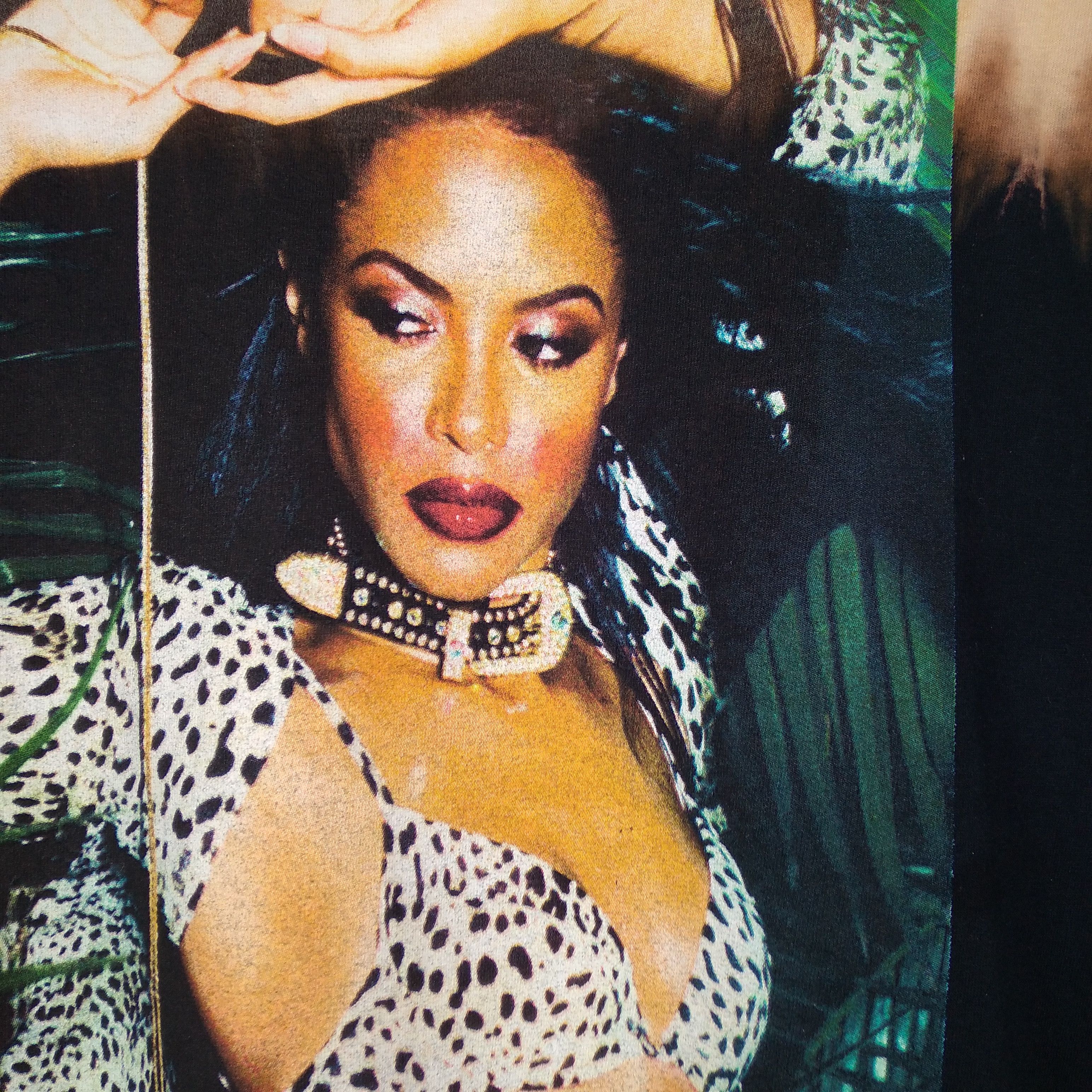 Band Tees × Rap Tees × Vintage Aaliyah Tye Dye Dope Big Hit Raptees Design Size US M / EU 48-50 / 2 - 4 Thumbnail