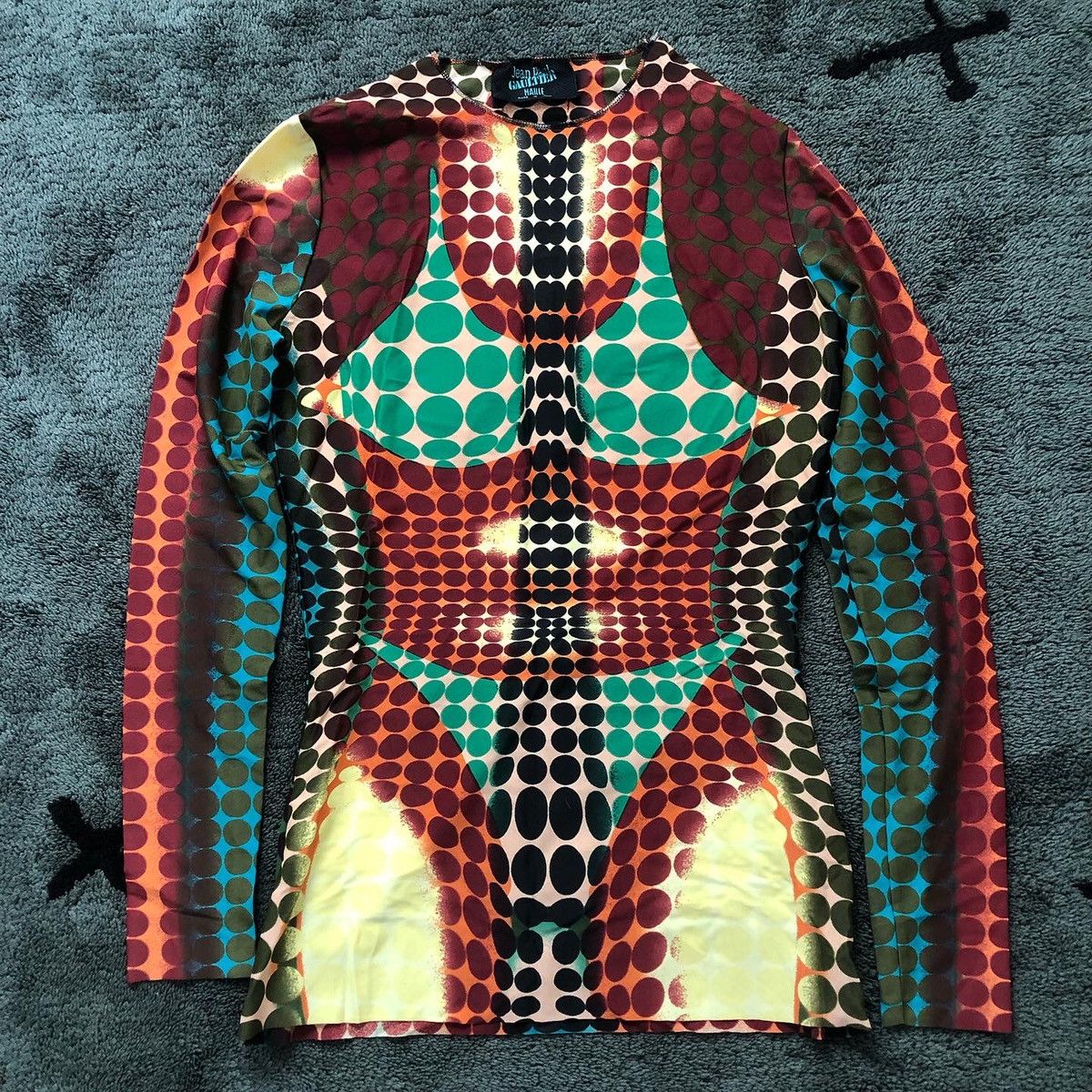 Jean Paul Gaultier Jean Paul Gaultier Fall 1995 Cyber Long Sleeve Shirt Size L / US 10 / IT 46 - 2 Thumbnail