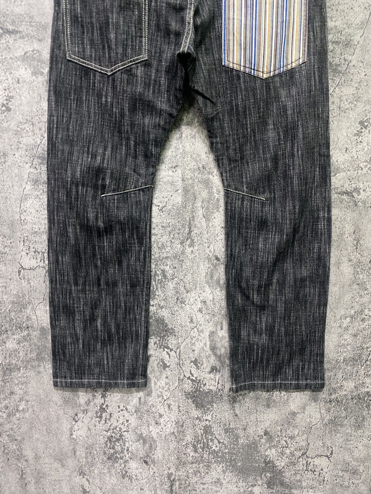 Designer × Japanese Brand WILD KHAKIS Striped Nice Design Denim Size US 30 / EU 46 - 11 Thumbnail