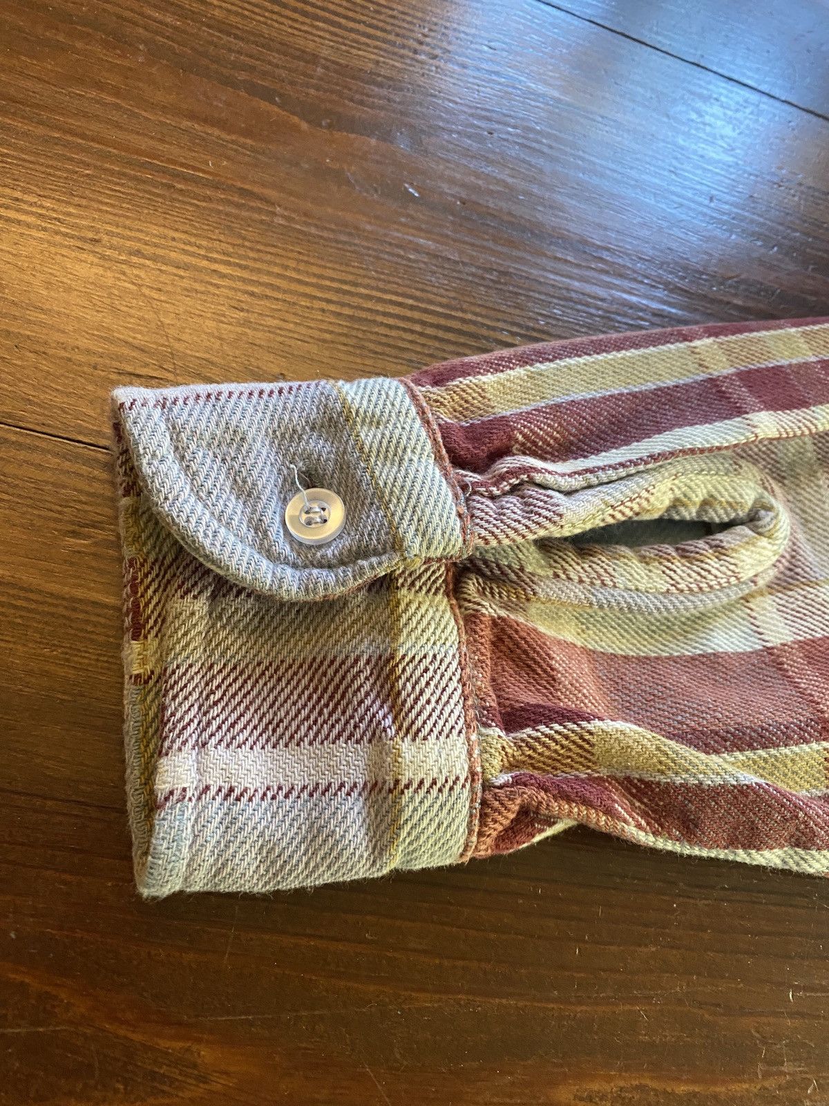 Oshkosh Vintage 80’s Oshkosh Plaid Long Sleeve Button Up Size US L / EU 52-54 / 3 - 16 Thumbnail