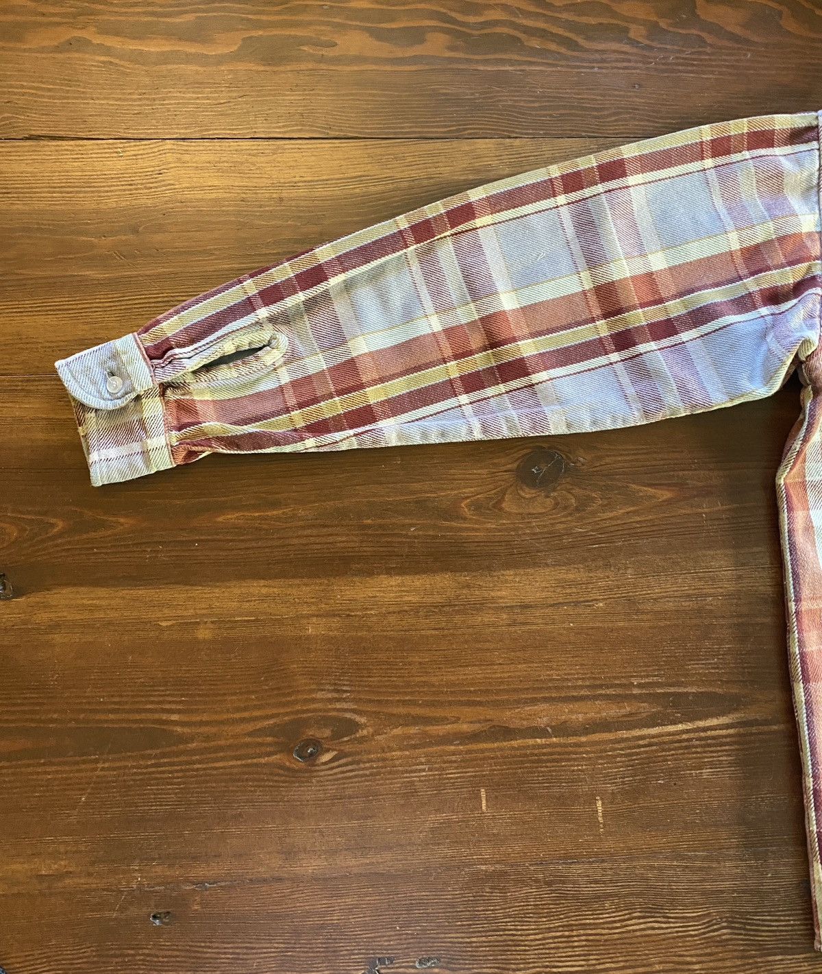 Oshkosh Vintage 80’s Oshkosh Plaid Long Sleeve Button Up Size US L / EU 52-54 / 3 - 15 Thumbnail
