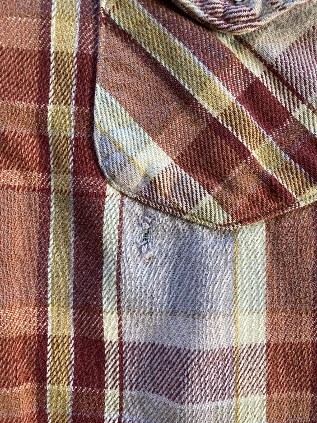 Oshkosh Vintage 80’s Oshkosh Plaid Long Sleeve Button Up Size US L / EU 52-54 / 3 - 4 Thumbnail