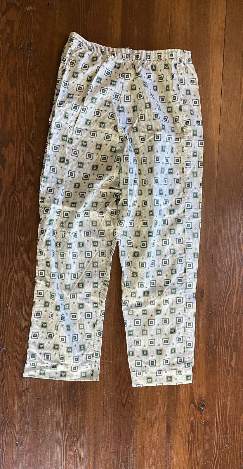 Retrofit Vintage 60’s Brent Mod Style Button Up Loungwear Set Pajama Size US L / EU 52-54 / 3 - 18 Thumbnail