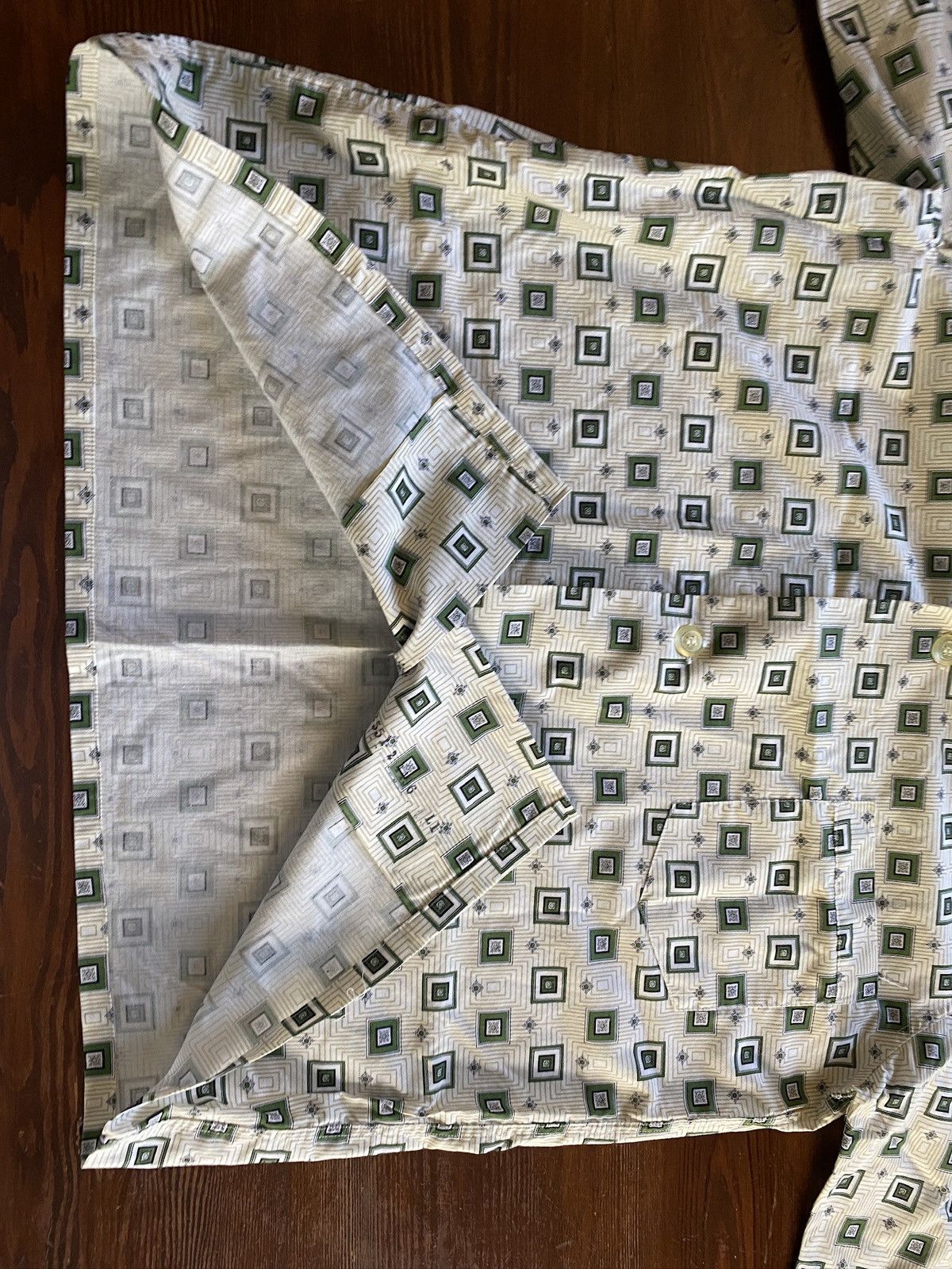 Retrofit Vintage 60’s Brent Mod Style Button Up Loungwear Set Pajama Size US L / EU 52-54 / 3 - 7 Thumbnail