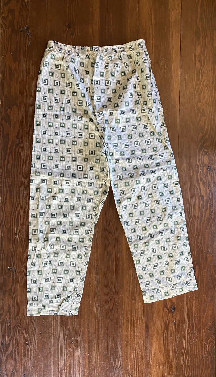 Retrofit Vintage 60’s Brent Mod Style Button Up Loungwear Set Pajama Size US L / EU 52-54 / 3 - 12 Thumbnail