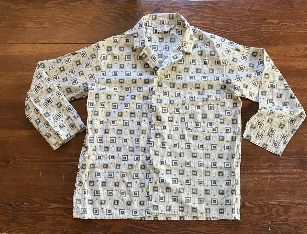 Retrofit Vintage 60’s Brent Mod Style Button Up Loungwear Set Pajama Size US L / EU 52-54 / 3 - 2 Thumbnail