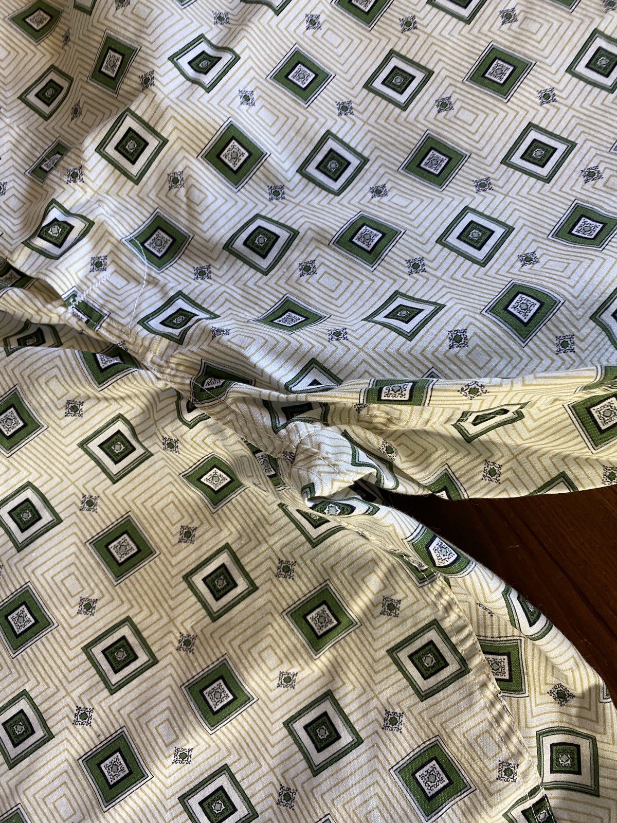 Retrofit Vintage 60’s Brent Mod Style Button Up Loungwear Set Pajama Size US L / EU 52-54 / 3 - 13 Thumbnail