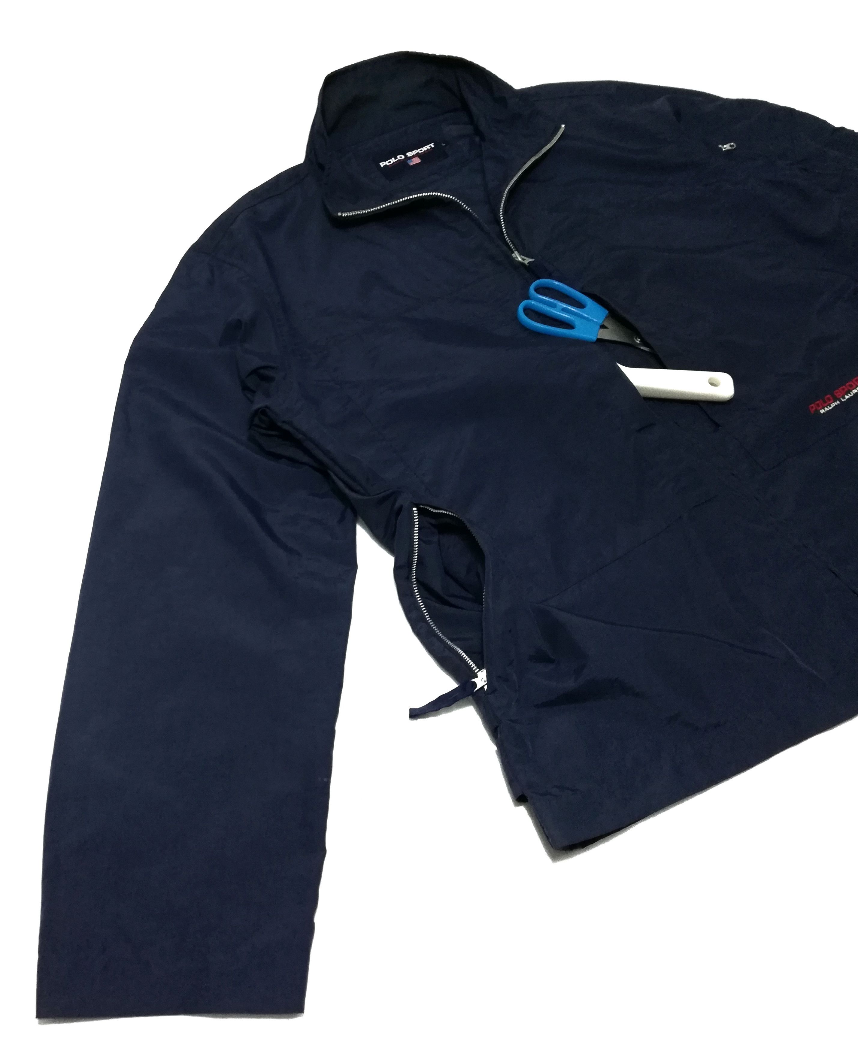 Polo Ralph Lauren × Ralph Lauren 🔥Polo Sport Ralph Lauren Nylon Jacket Windbreaker Blue🔥 Size US L / EU 52-54 / 3 - 3 Thumbnail