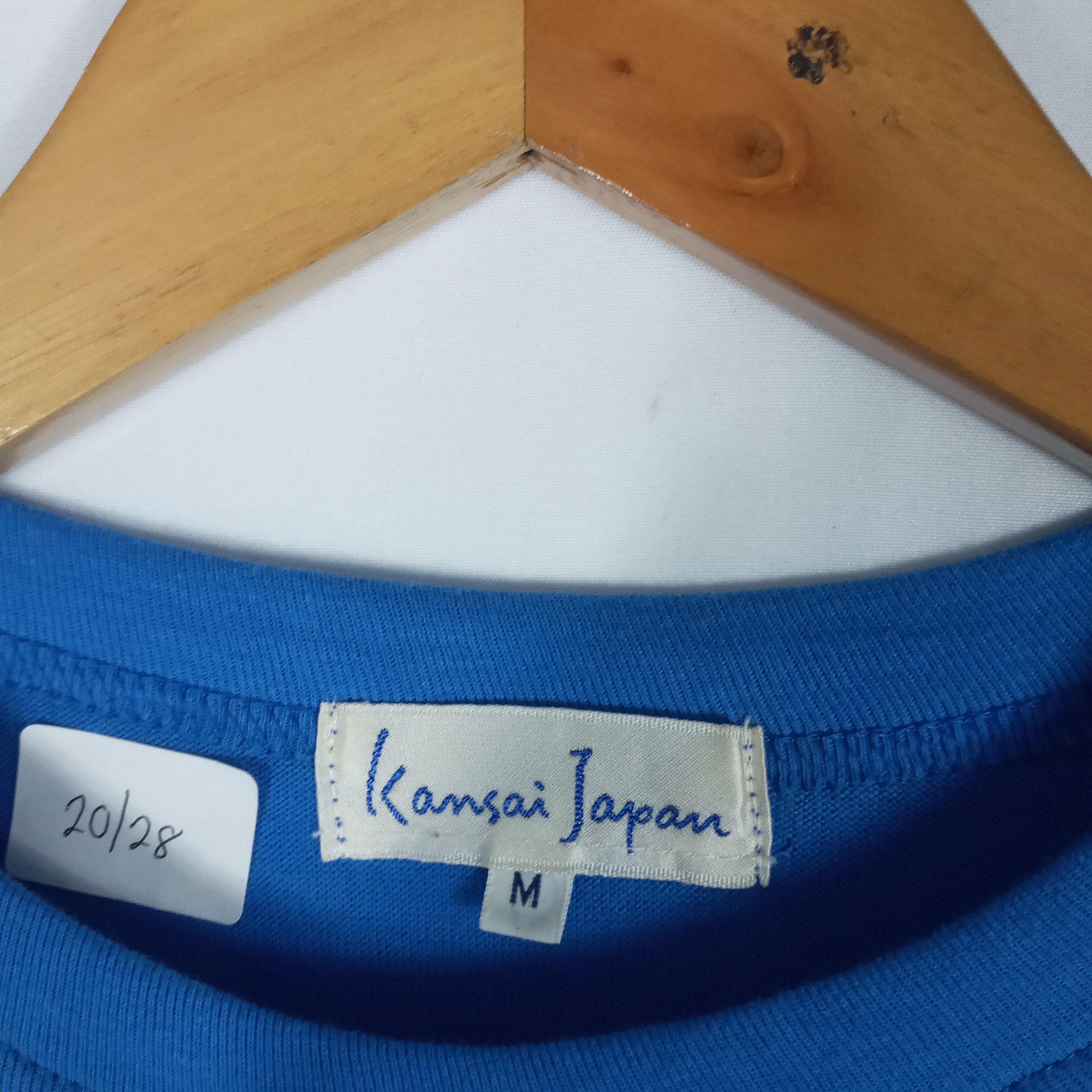 Designer × Kansai Yamamoto × Vintage Vintage Japanese Designer Kansai Yamamoto Big Logo K Tee Size US M / EU 48-50 / 2 - 9 Thumbnail