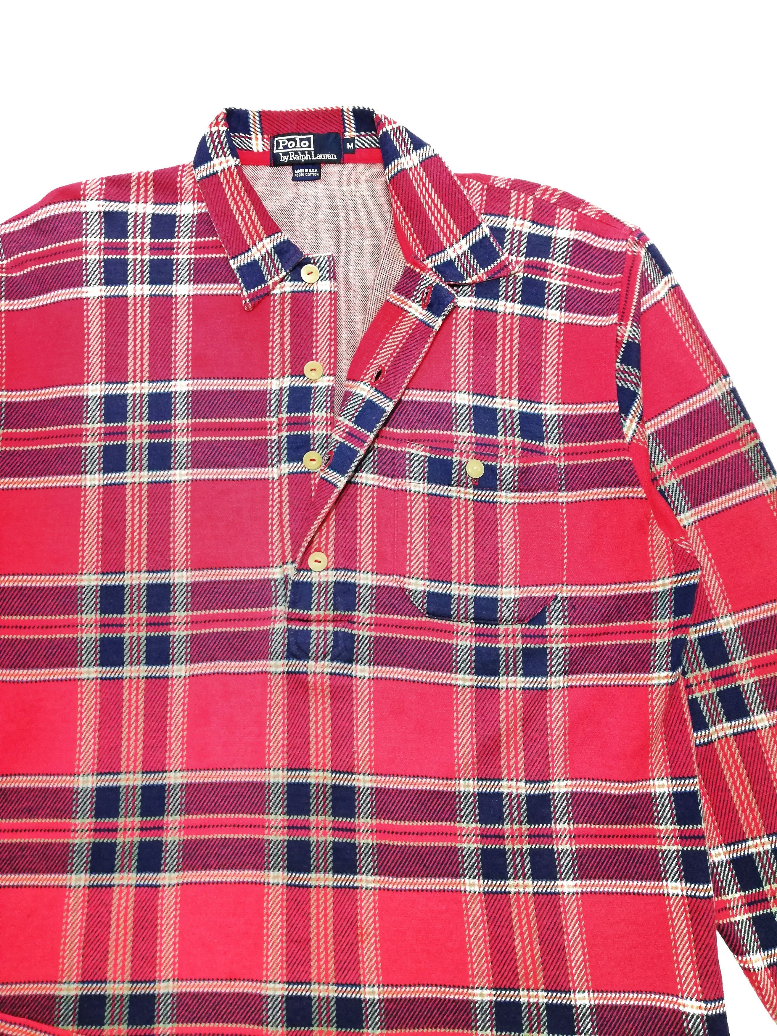 Polo Ralph Lauren × Ralph Lauren 🔥Vintage Polo Ralph Lauren Chekered Long Sleeve Shirt🔥 Size US M / EU 48-50 / 2 - 6 Thumbnail