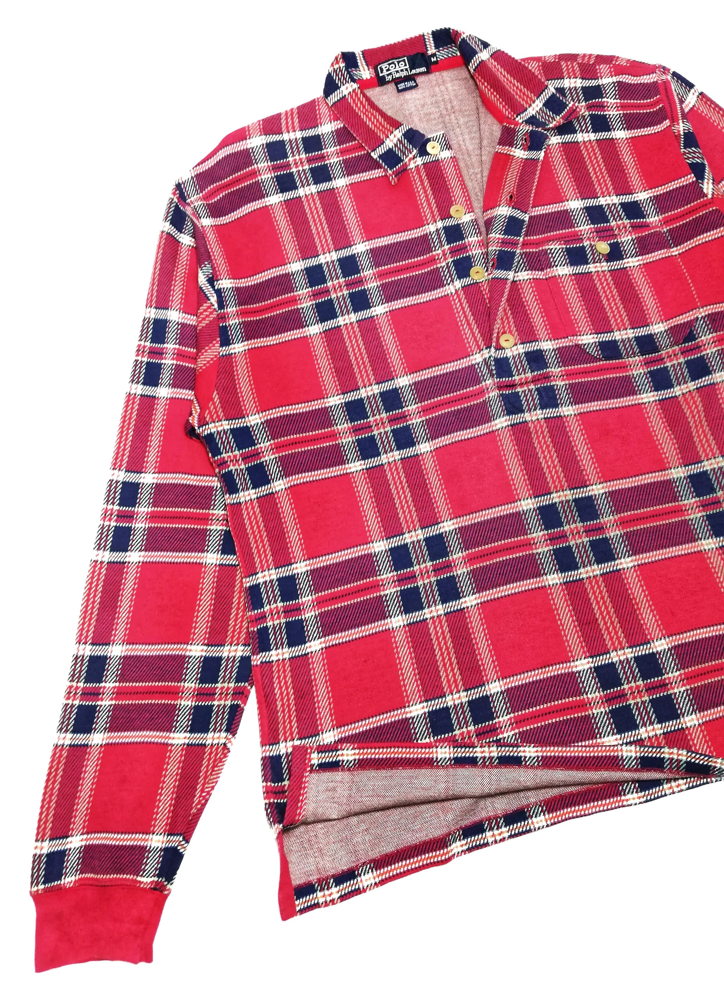 Polo Ralph Lauren × Ralph Lauren 🔥Vintage Polo Ralph Lauren Chekered Long Sleeve Shirt🔥 Size US M / EU 48-50 / 2 - 5 Thumbnail