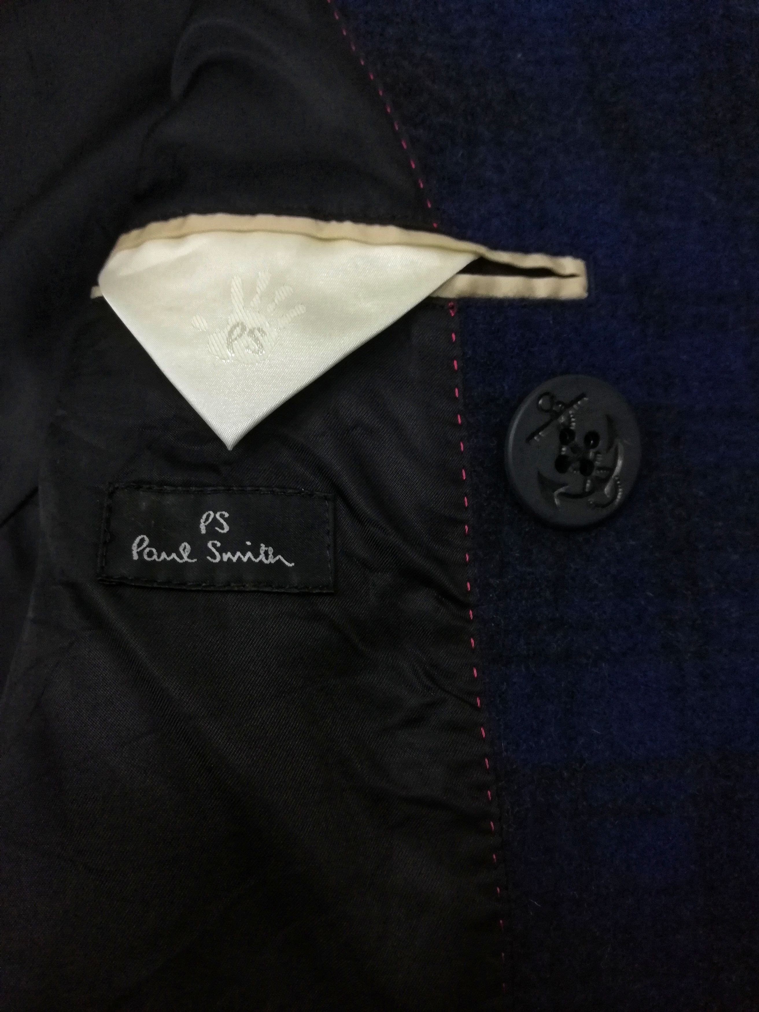 Paul Smith × Paul Smith Red Ear 🔥DOPE!!! Paul Smith Double Breasted Wool Cashmere Overcoat Size US S / EU 44-46 / 1 - 6 Thumbnail