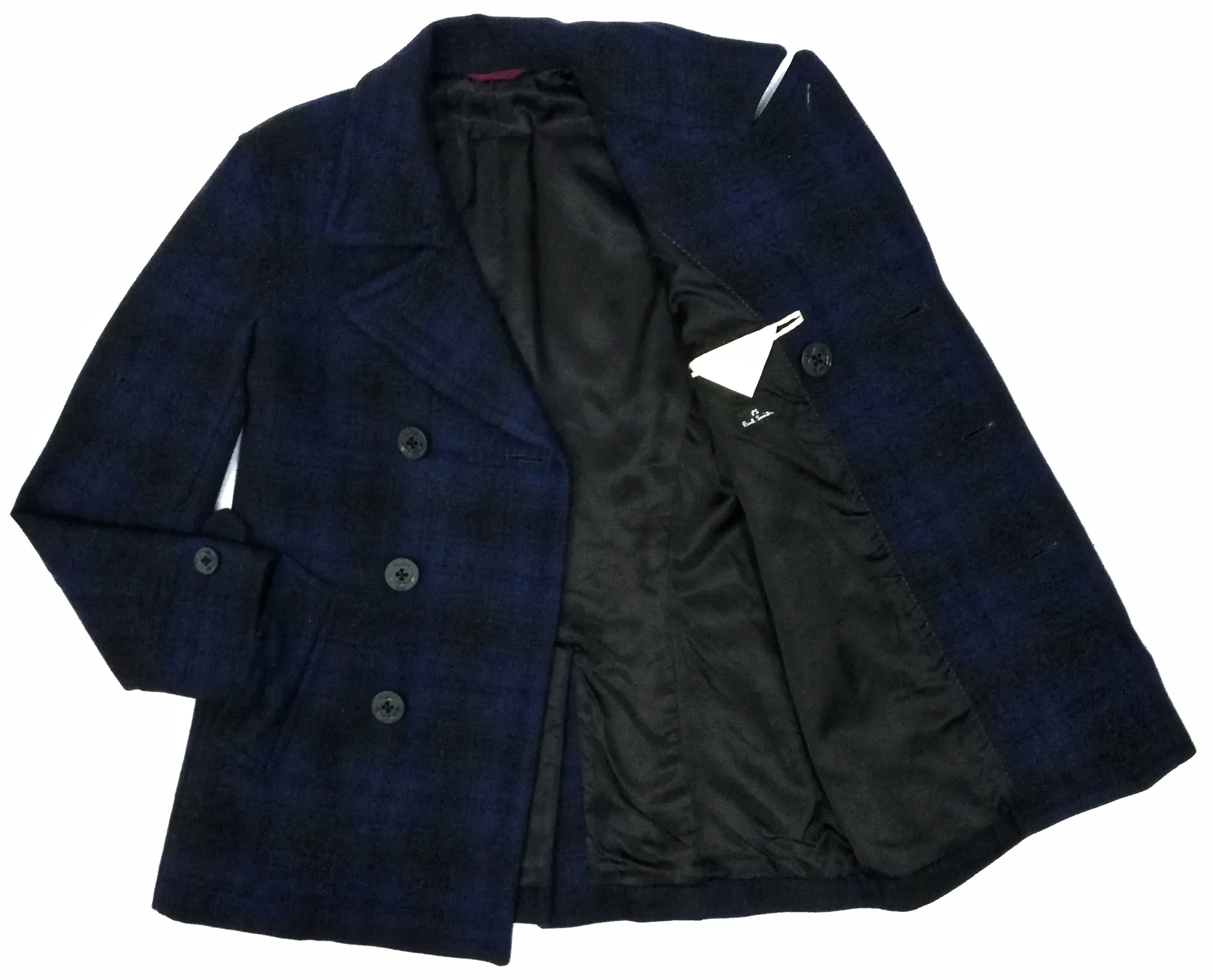 Paul Smith × Paul Smith Red Ear 🔥DOPE!!! Paul Smith Double Breasted Wool Cashmere Overcoat Size US S / EU 44-46 / 1 - 1 Thumbnail