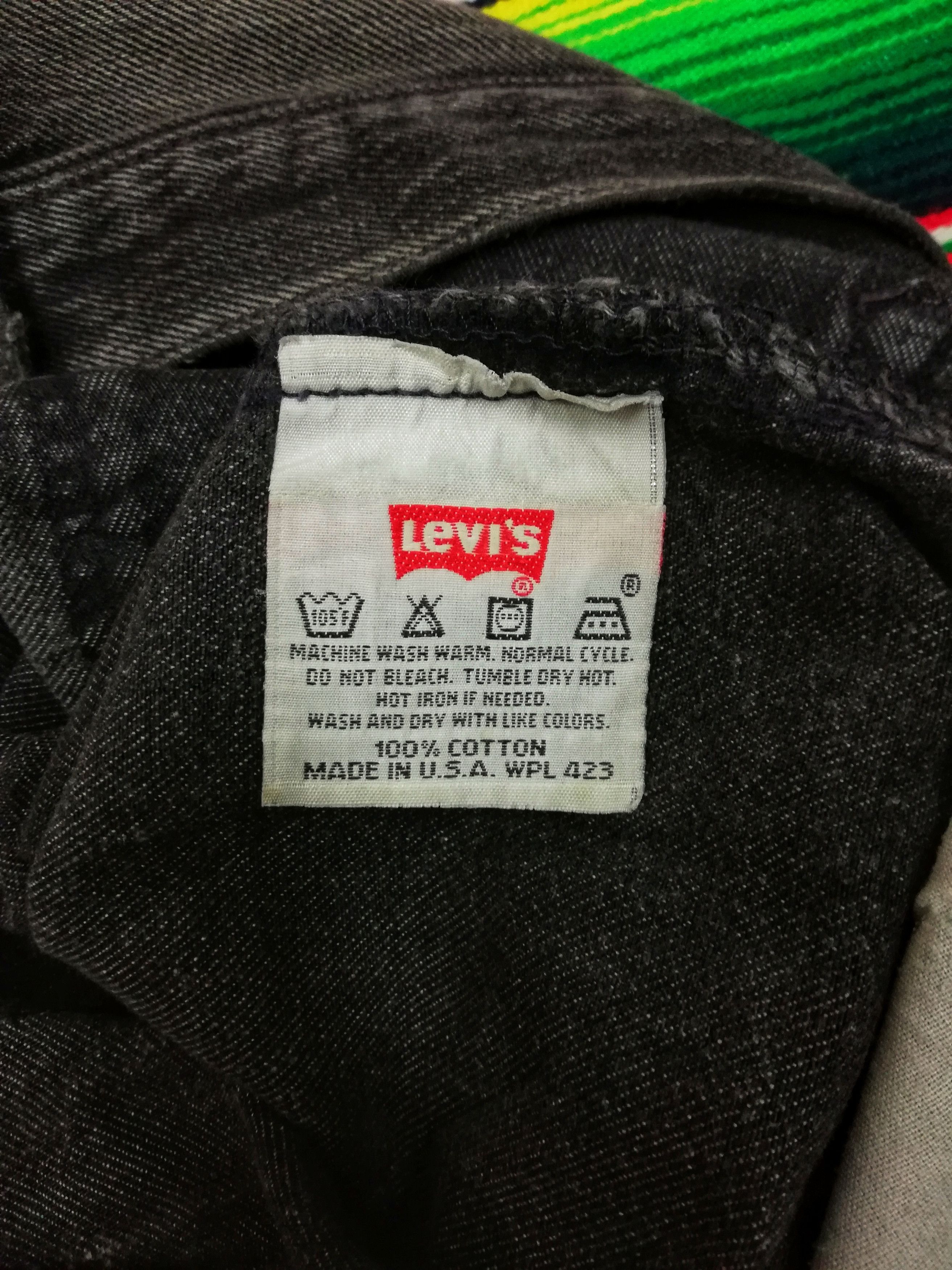 Levi's 🔥Levi's Custom Similar Vetements Oversized Knee Slit Denim Size US 31 - 12 Thumbnail