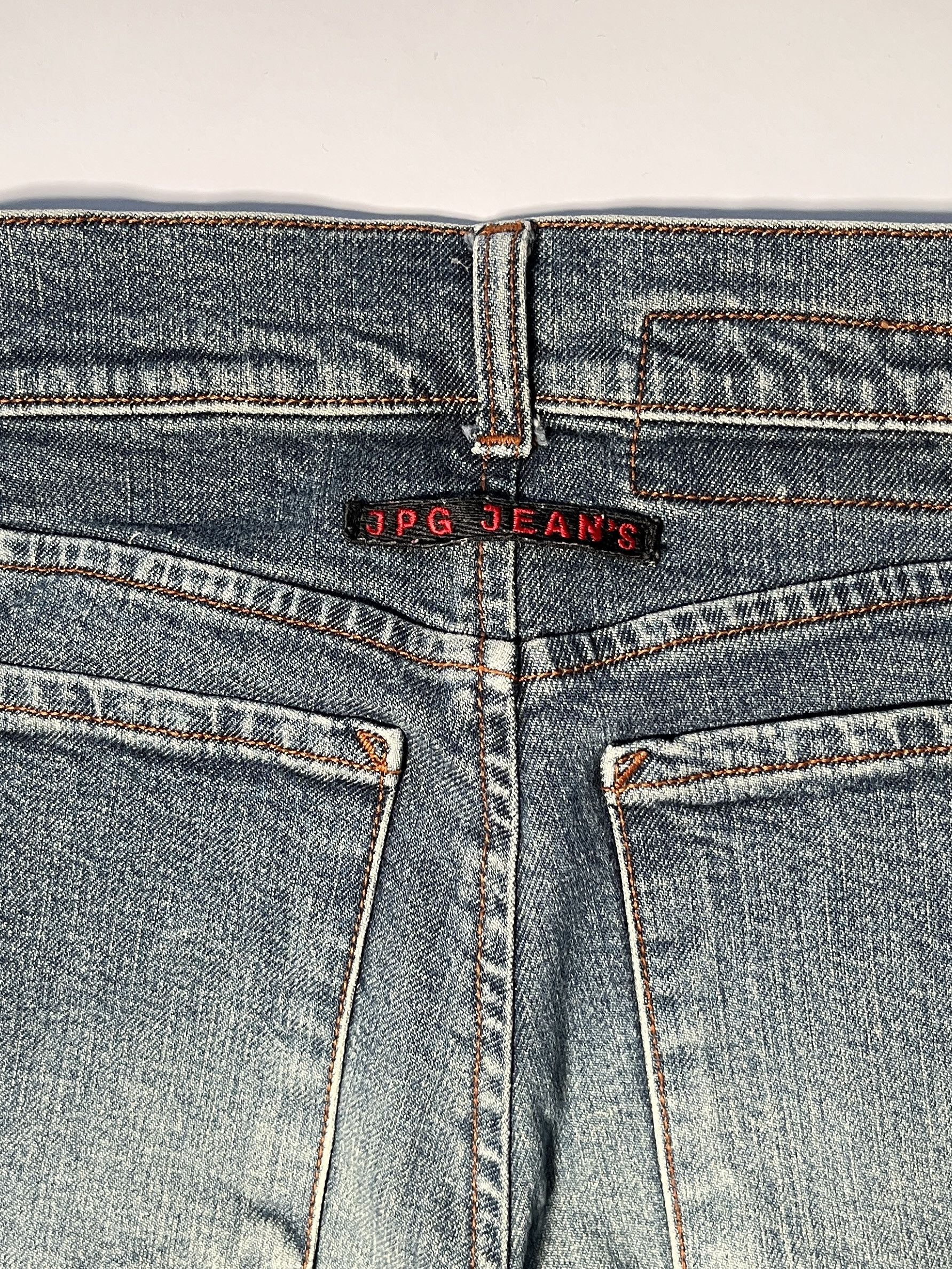 Jean Paul Gaultier ⚡️QUICK SALE⚡️Jean Paul Gaultier Blue Denim Jeans Size US 26 / EU 42 - 3 Thumbnail