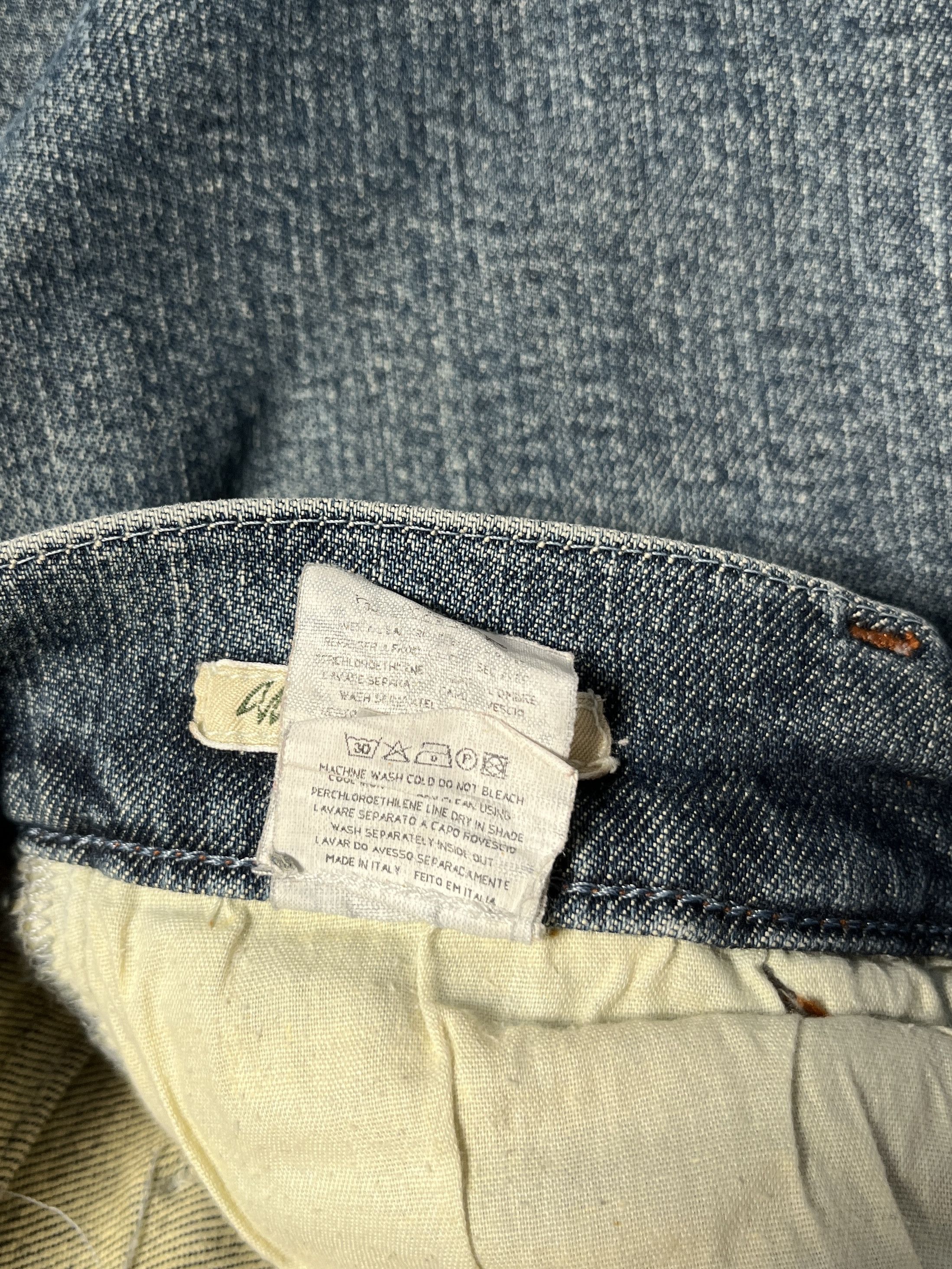 Jean Paul Gaultier ⚡️QUICK SALE⚡️Jean Paul Gaultier Blue Denim Jeans Size US 26 / EU 42 - 6 Thumbnail