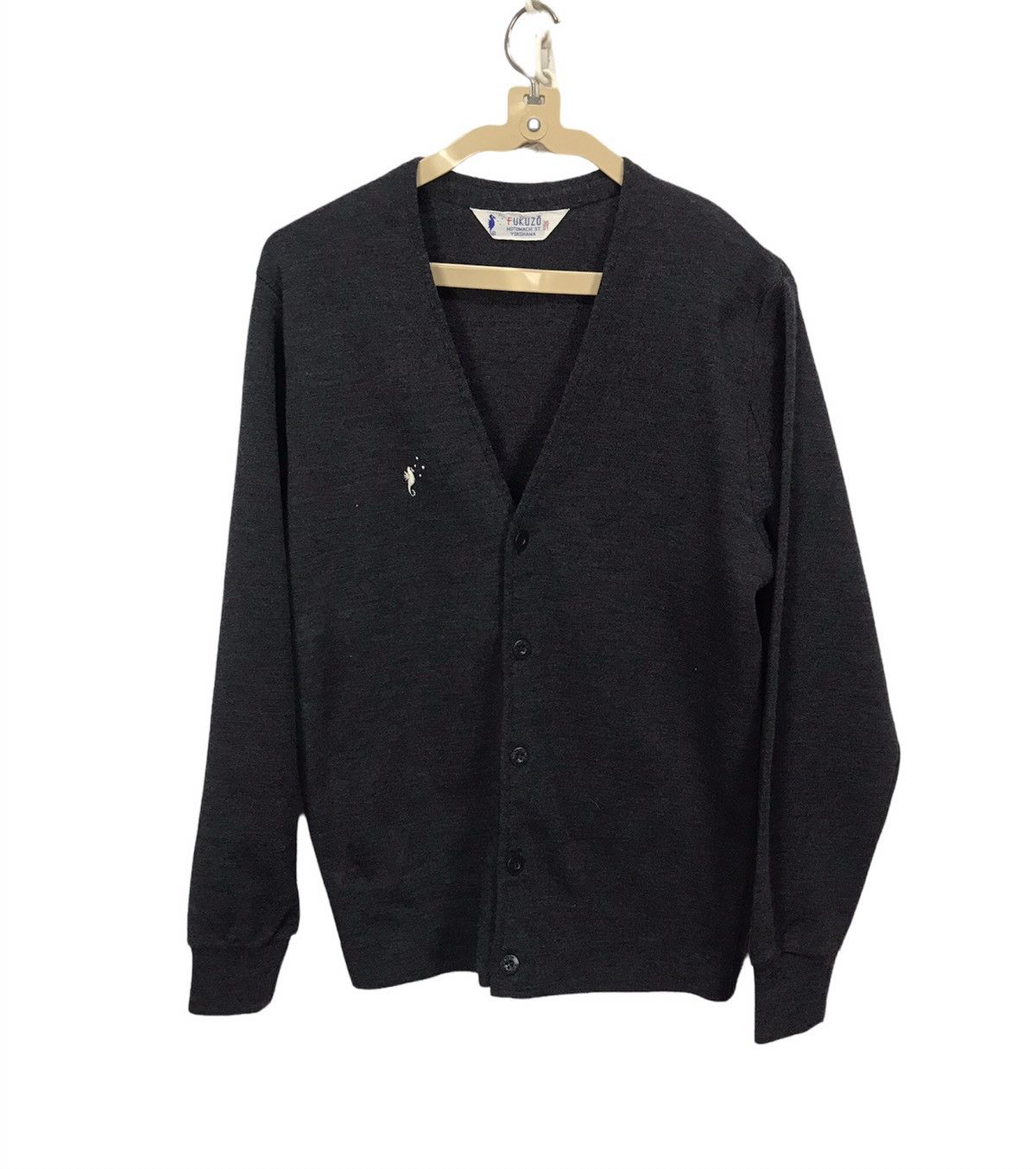 Japanese Brand × Vintage Fukuzo motomachi st.Yokohama knit cardigan Size US S / EU 44-46 / 1 - 1 Thumbnail