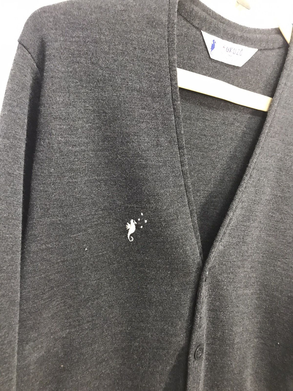 Japanese Brand × Vintage Fukuzo motomachi st.Yokohama knit cardigan Size US S / EU 44-46 / 1 - 7 Thumbnail