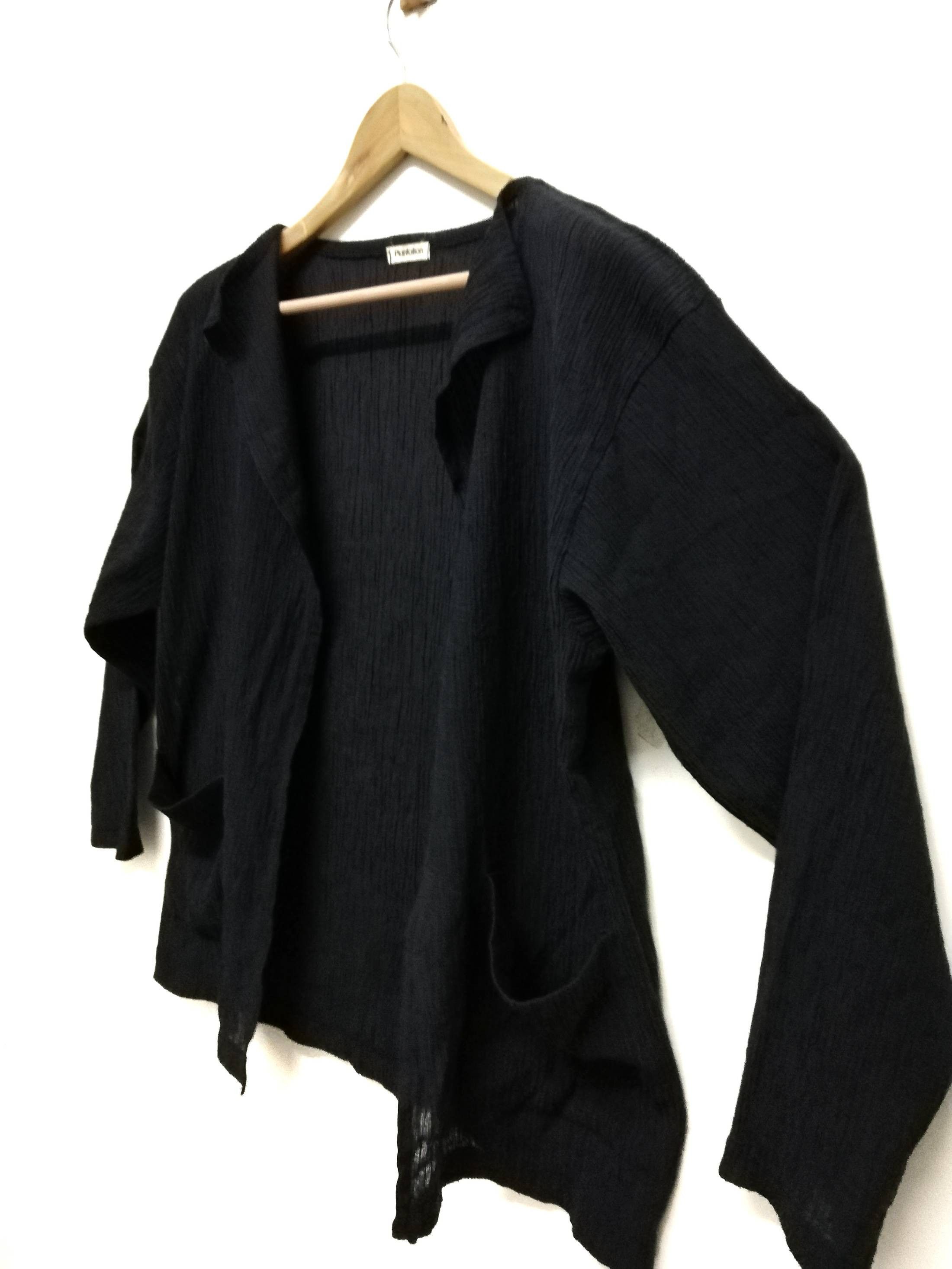 Issey Miyake 🔥GRAIL 🇯🇵 Plantation By Issey Miyake Minimalist Cardigan Size US M / EU 48-50 / 2 - 5 Thumbnail