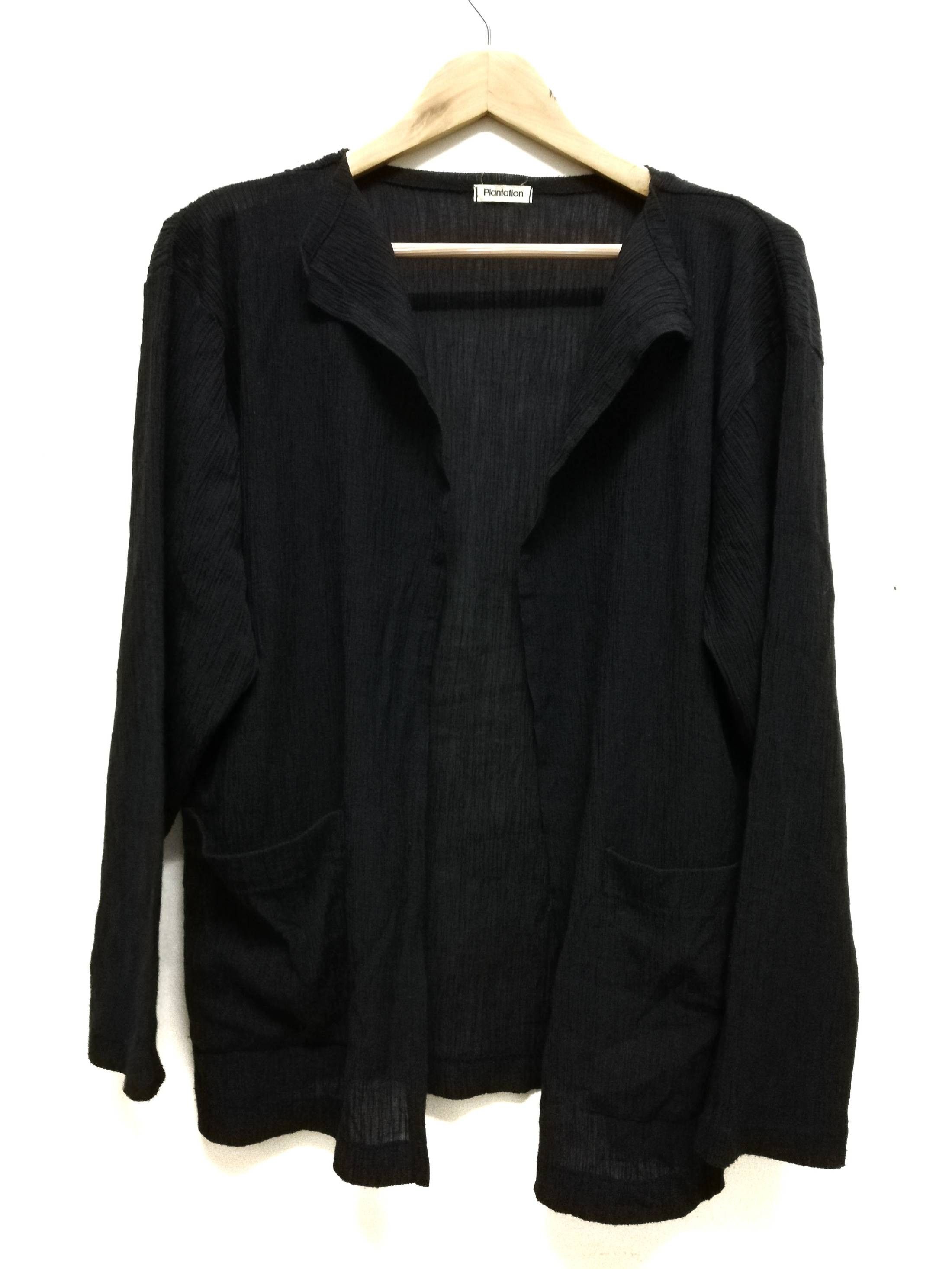 Issey Miyake 🔥GRAIL 🇯🇵 Plantation By Issey Miyake Minimalist Cardigan Size US M / EU 48-50 / 2 - 4 Thumbnail