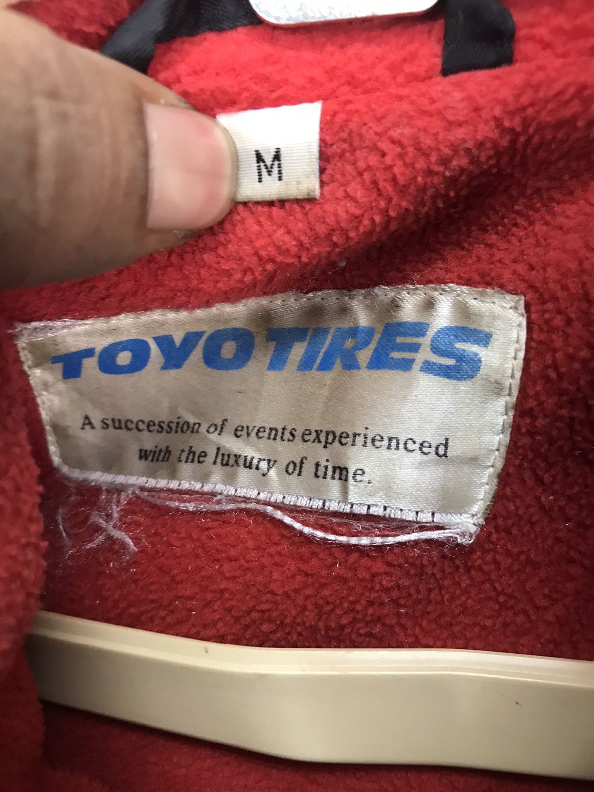 Japanese Brand × Sports Specialties × Vintage Garit toyo tires zipper jacket hidden hoodie Size US M / EU 48-50 / 2 - 4 Thumbnail