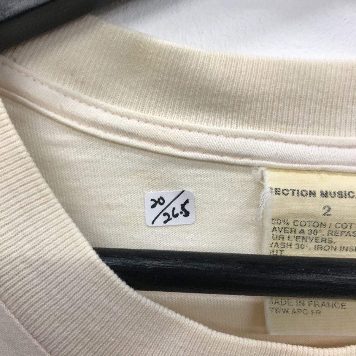A.P.C. Vintagr A.P.C New York City John Lennon section musical Size US M / EU 48-50 / 2 - 19 Thumbnail