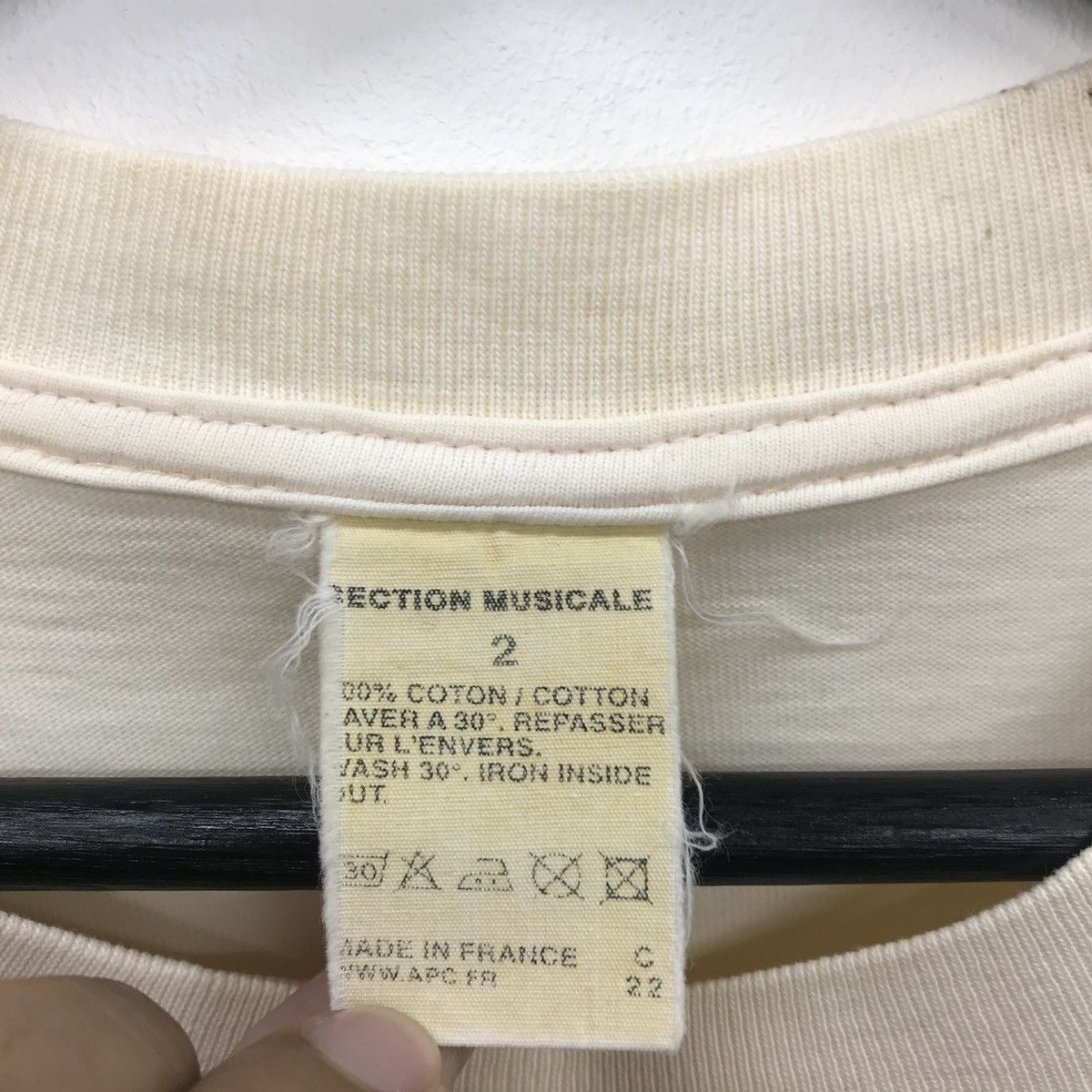 A.P.C. Vintagr A.P.C New York City John Lennon section musical Size US M / EU 48-50 / 2 - 22 Thumbnail