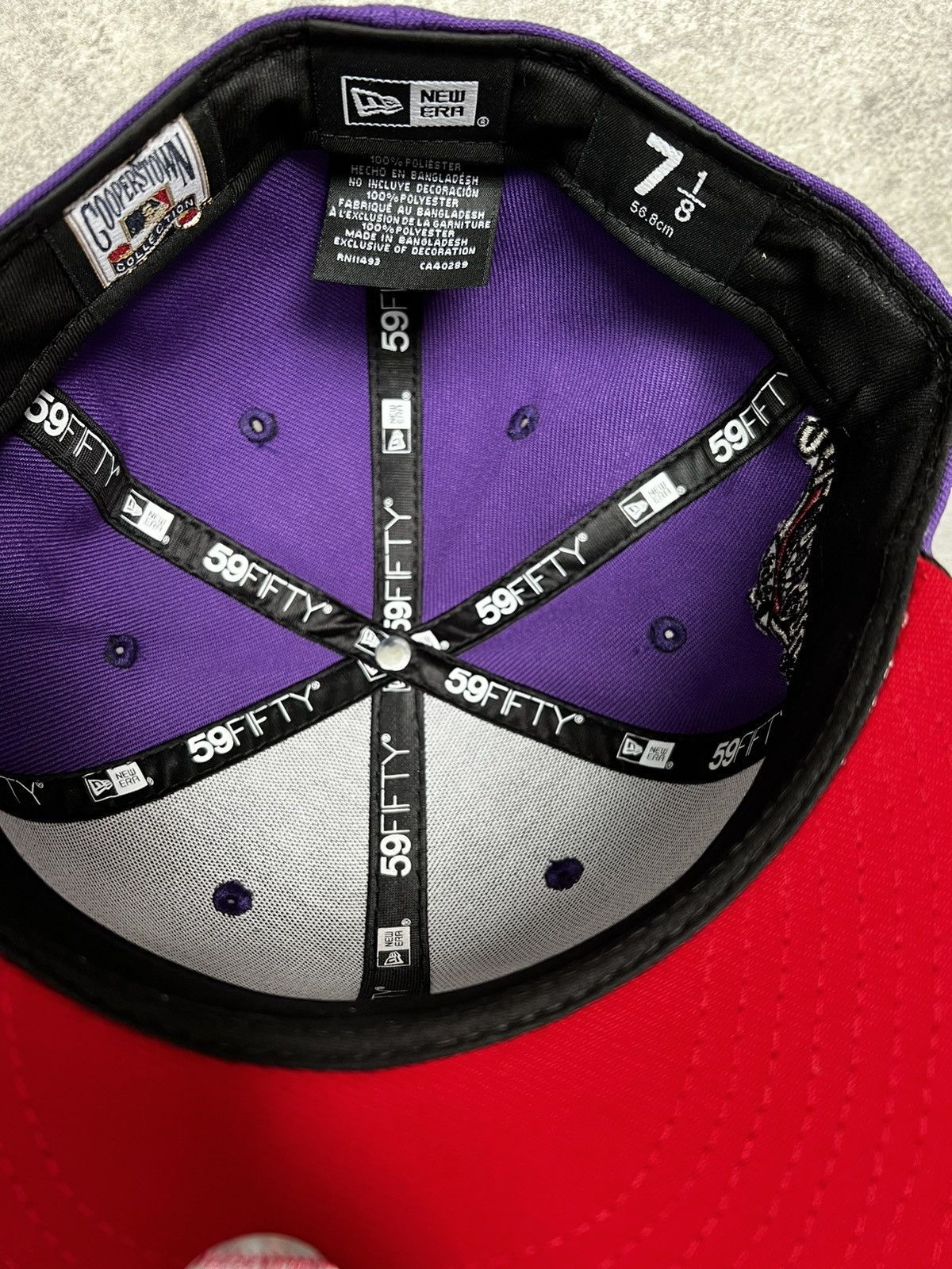 MLB × New Era 7 1/8 Pro Image Toronto Blue Jays Raptors NBA Crossover Size ONE SIZE - 7 Thumbnail