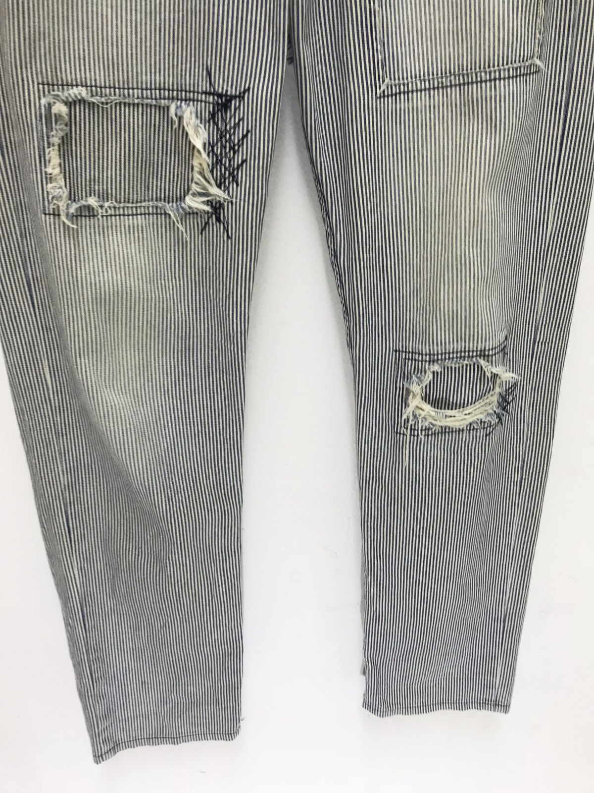 Beams Plus Beams Hickory Pant Distressed Patchwork Regular Size US 29 - 2 Thumbnail