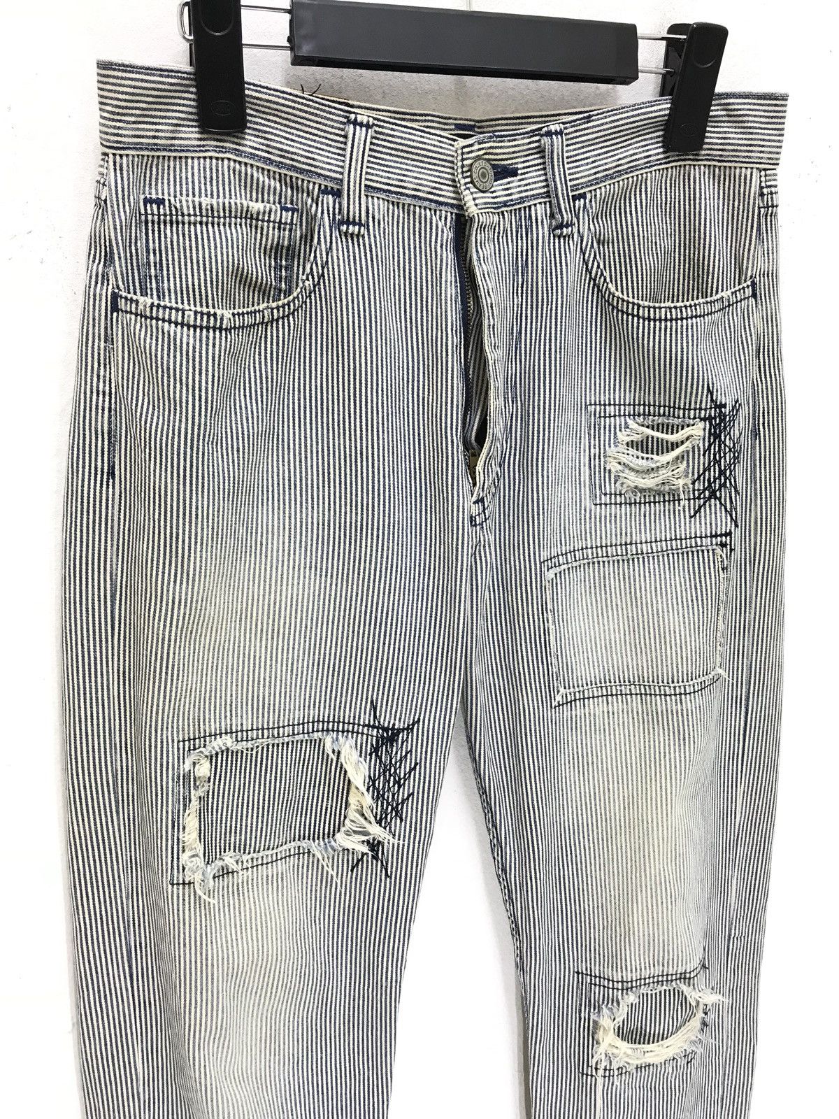 Beams Plus Beams Hickory Pant Distressed Patchwork Regular Size US 29 - 4 Thumbnail