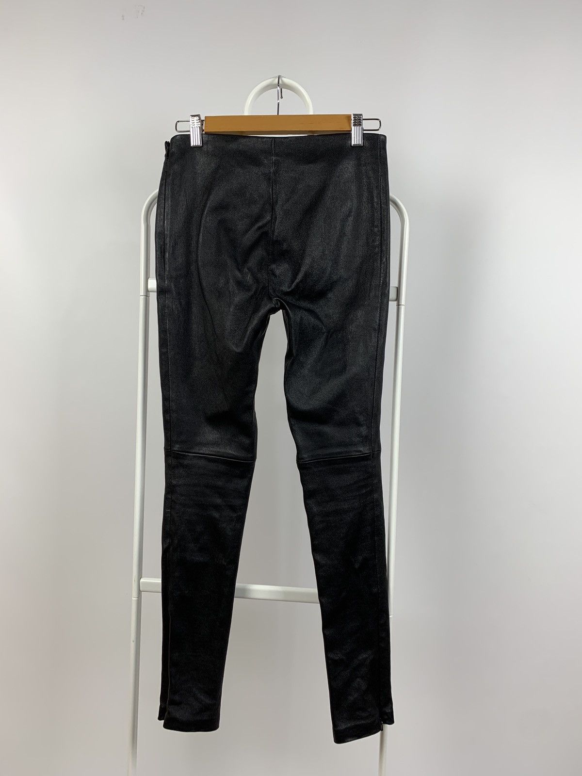 Balenciaga Balenciaga Lamb Leather Leggings Size 26" / US 2 / IT 38 - 4 Thumbnail