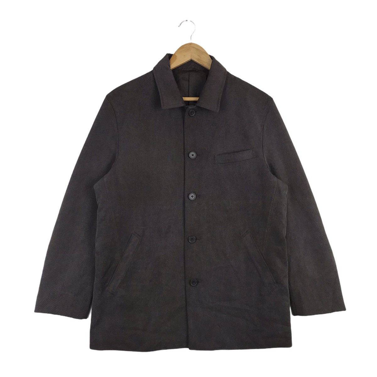 Japanese Brand × Kansai Yamamoto Vintage Faded Kansai Japan Button Up Coat Jacket Size US M / EU 48-50 / 2 - 1 Thumbnail